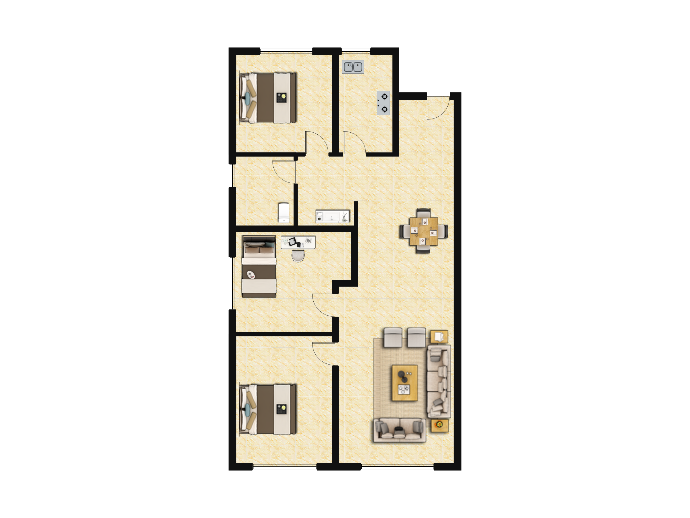 保利天禧四期户型图(保利天禧四期链家新房)