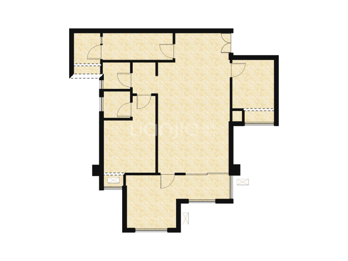 富州平顶山--套内 70m²