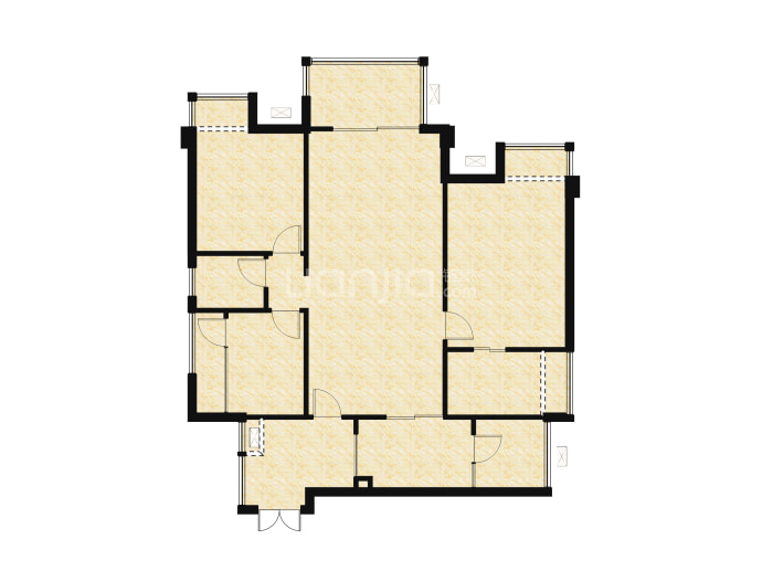 西海岸凯悦--建面 117m²