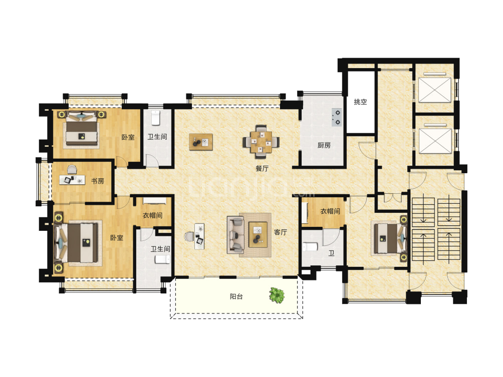 中海·莞府户型图