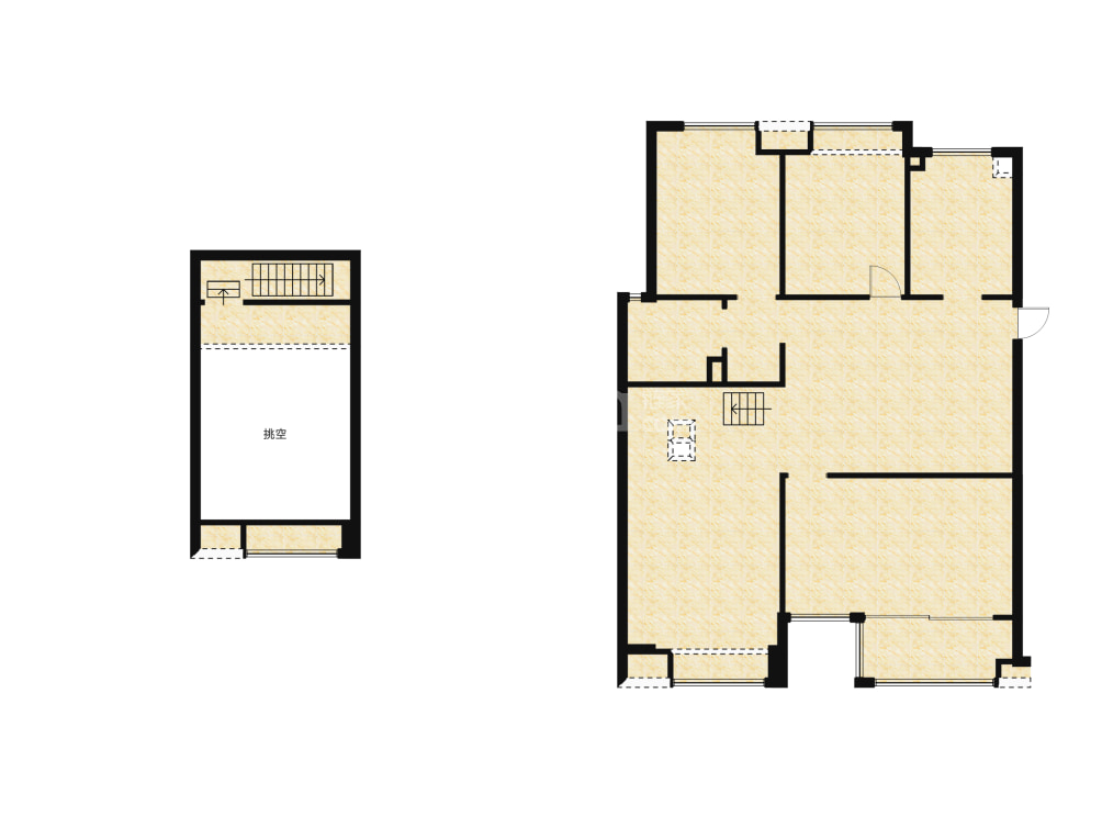 正荣悦玺户型图(链家网)