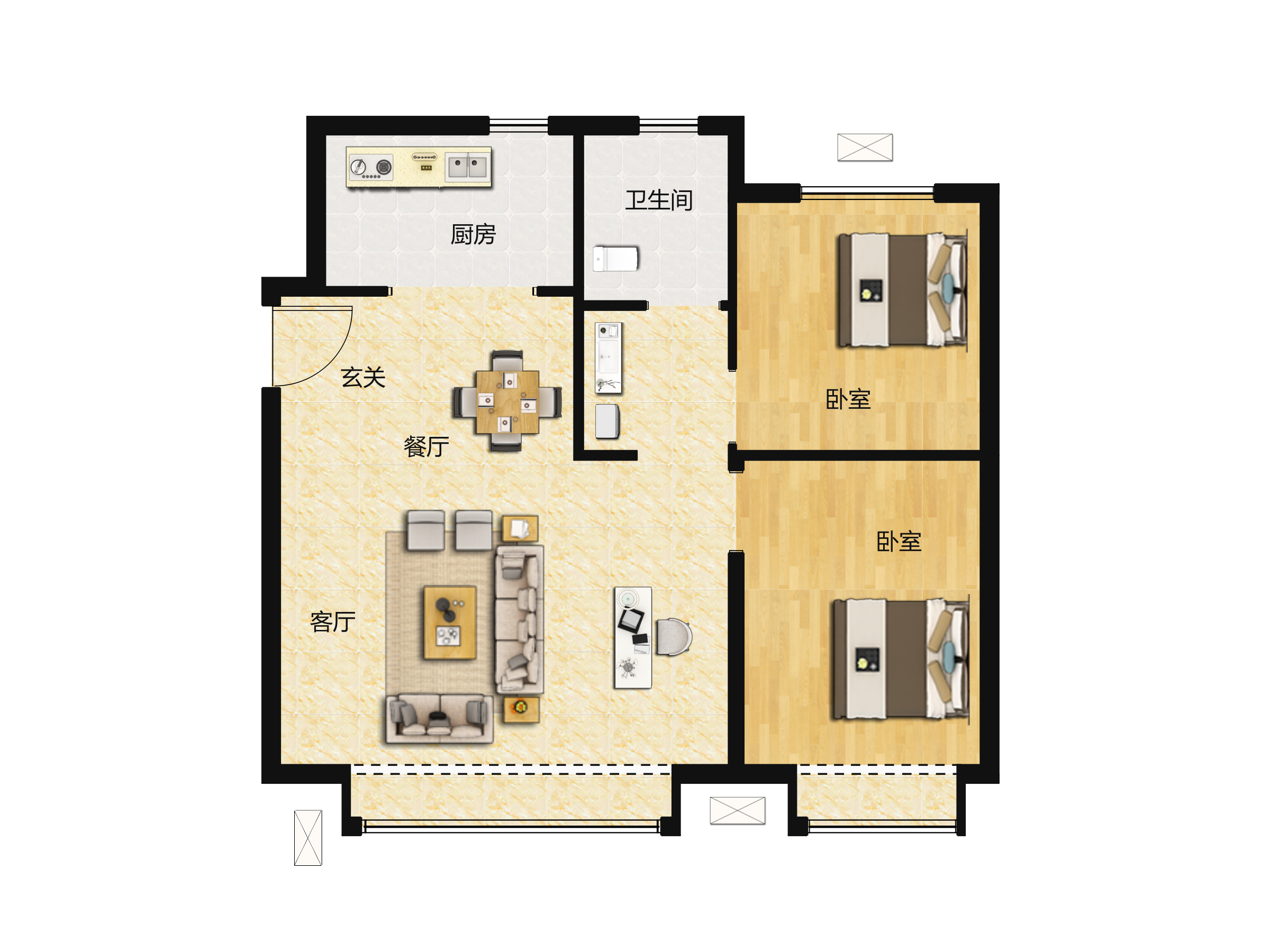 保利·和光尘樾户型图(保利·和光尘樾链家新房)