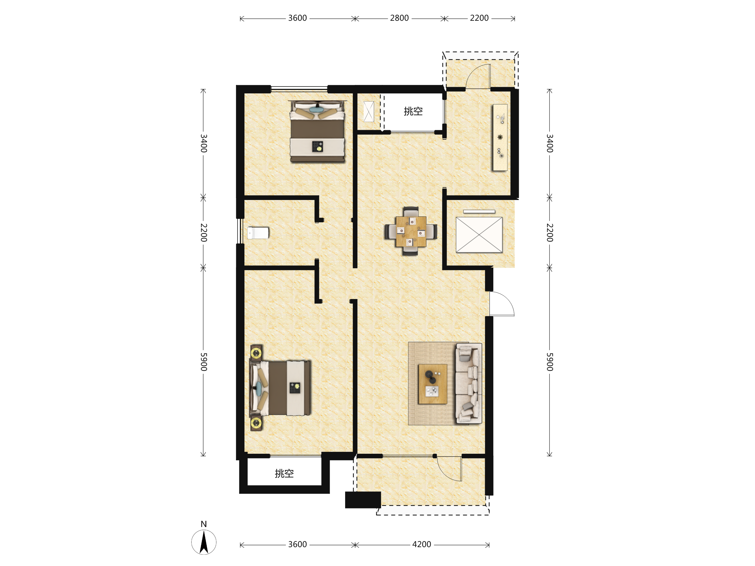 月星城央华墅户型图(月星城央华墅链家新房)