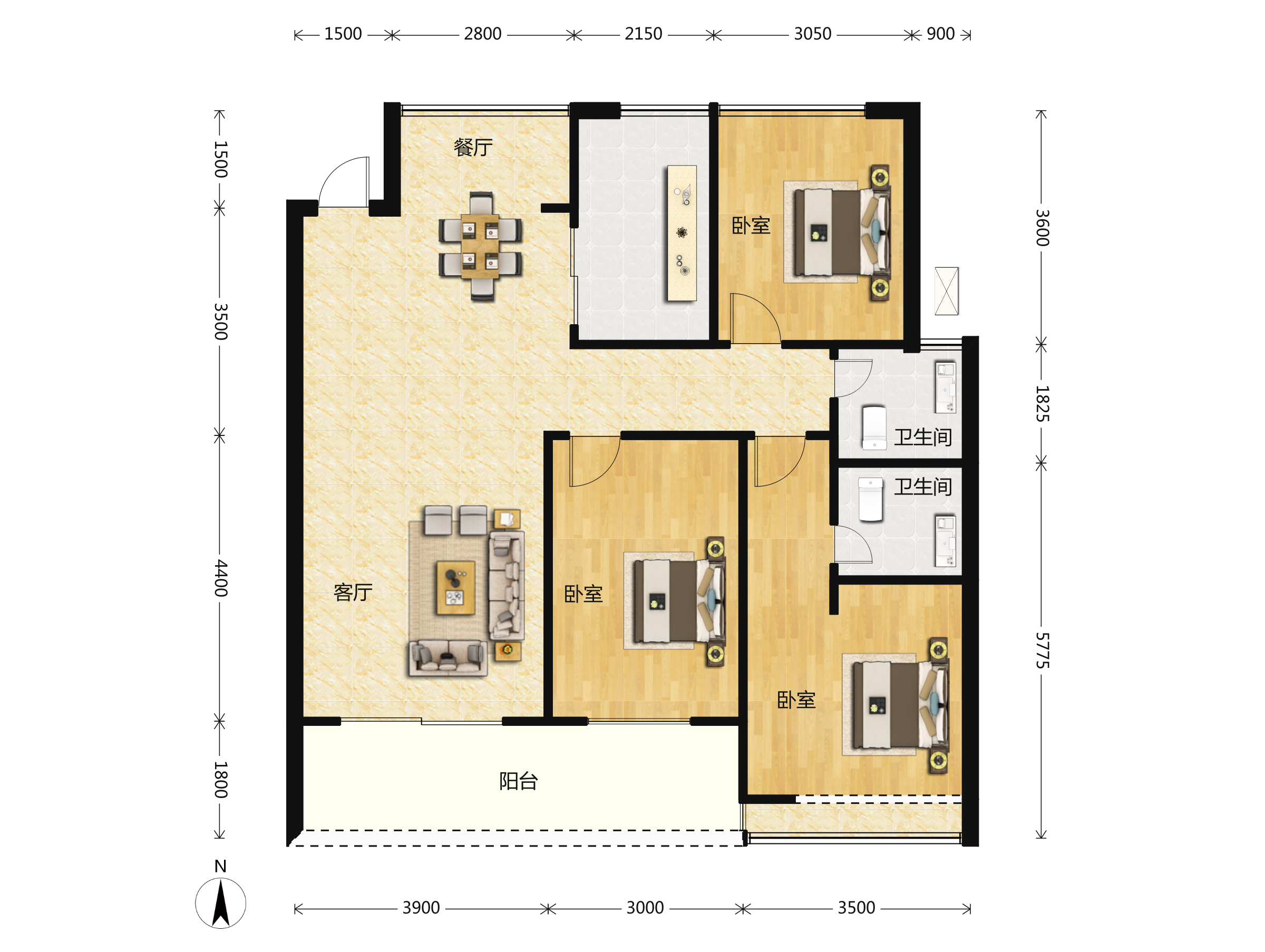 绿城诚园户型图