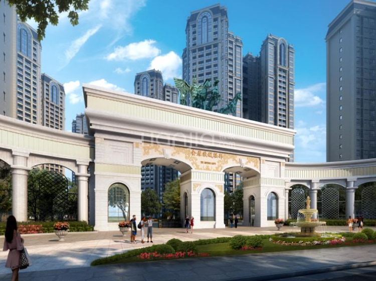 金雁·欧城联邦效果图相册