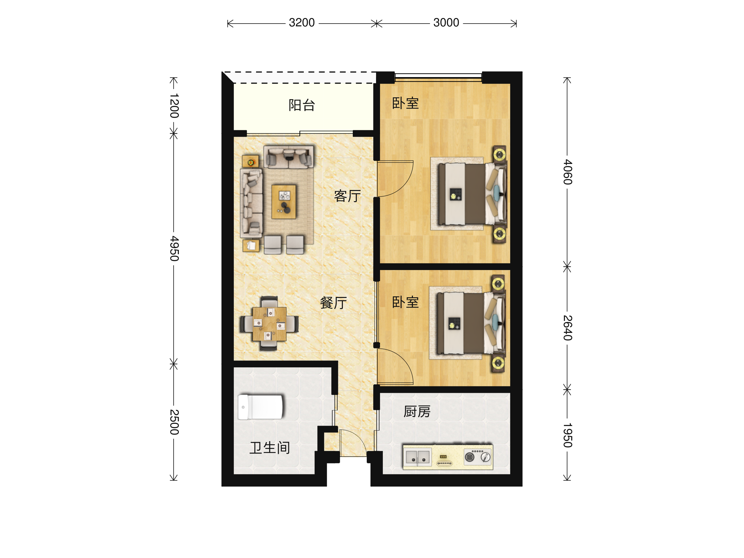 汇邦名都花园户型图(汇邦名都花园链家新房)