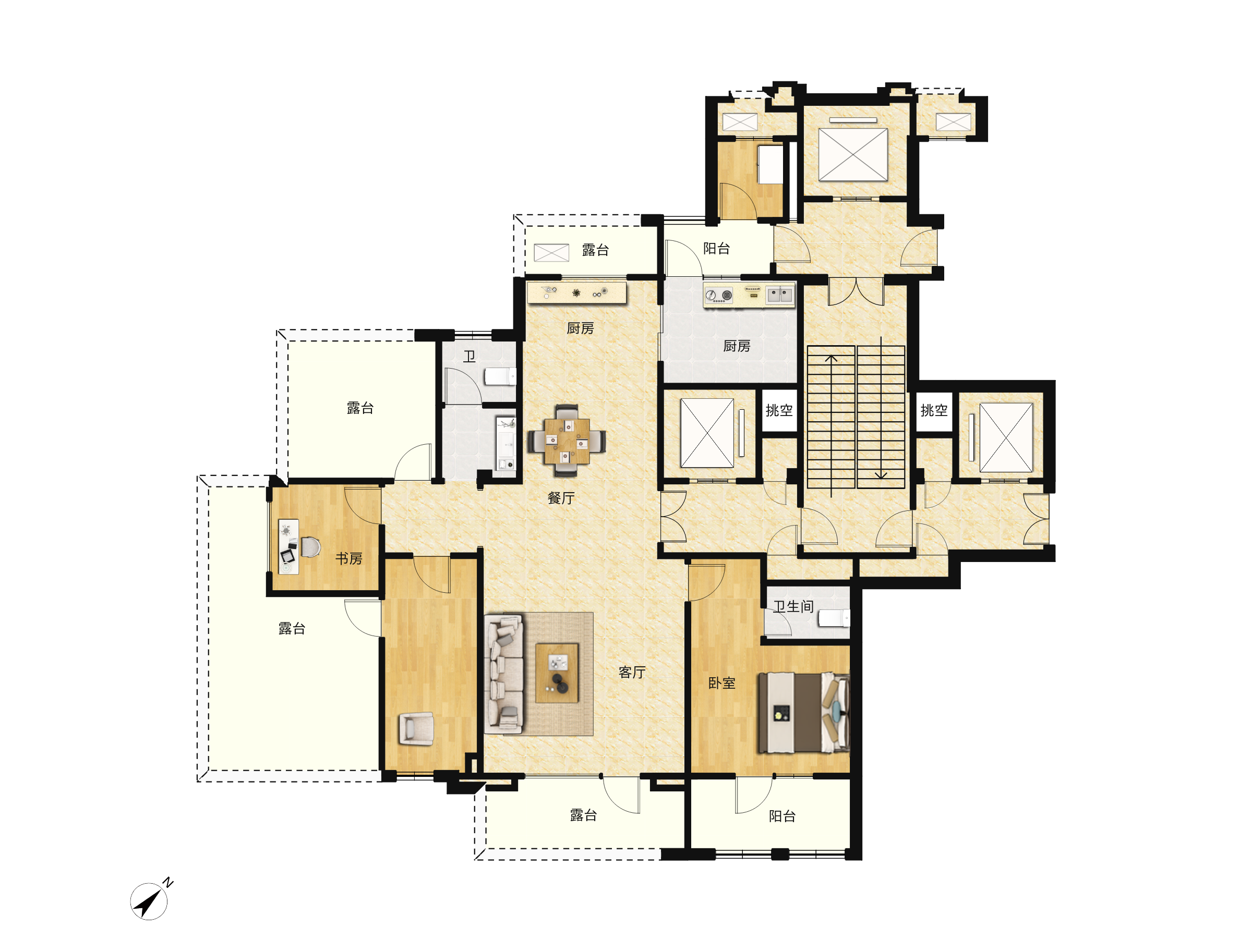 恒大天鹅湾户型图(恒大天鹅湾链家新房)
