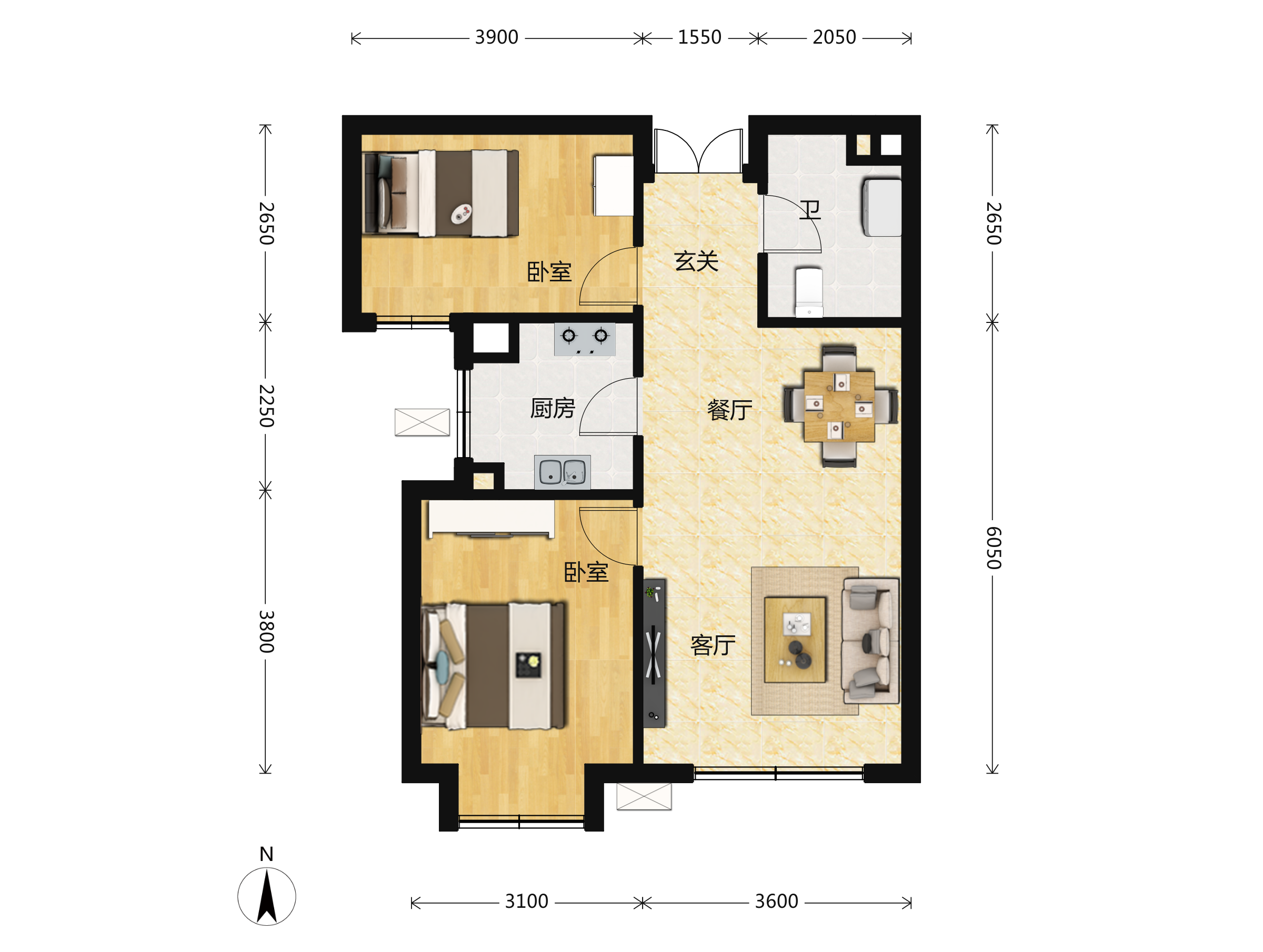 金融街金悦府户型图