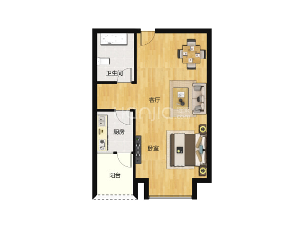 御秀名门户型图