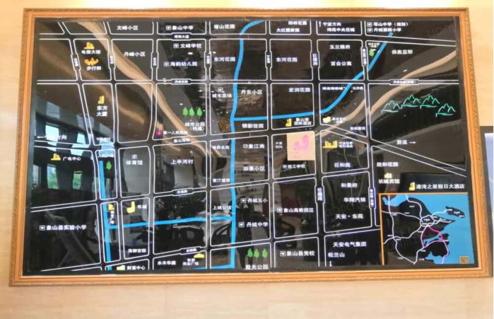 象山华美达酒店区位