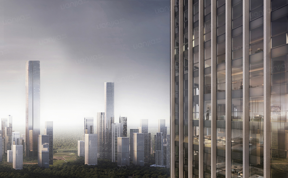 蔚蓝卡地亚中心CEO公馆图片_蔚蓝卡地亚中心CEO公馆实景图(成都链家新房)