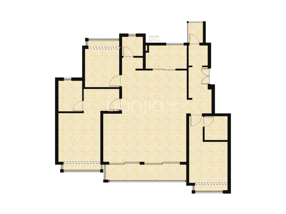 领地悦府户型图(链家网)