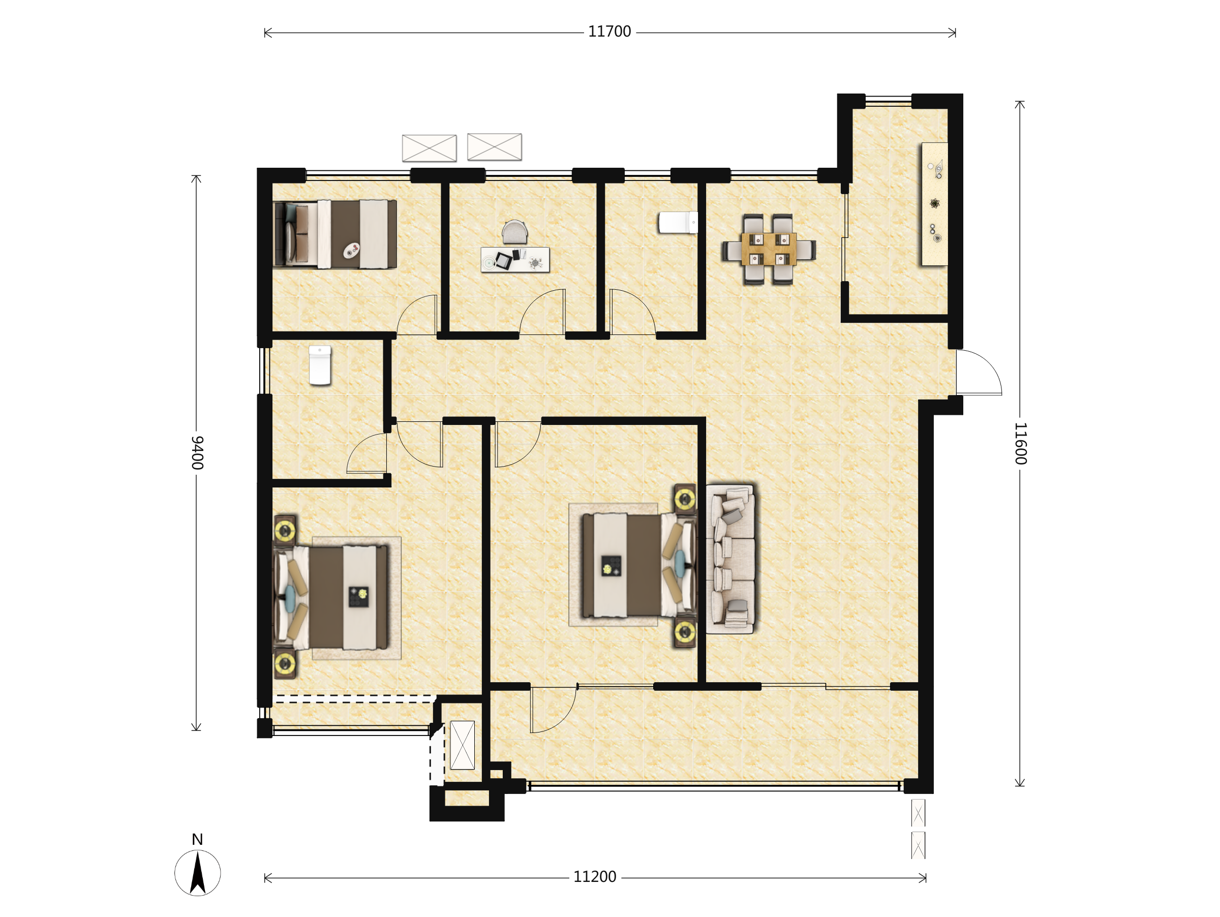 保利城户型图(保利城链家新房)