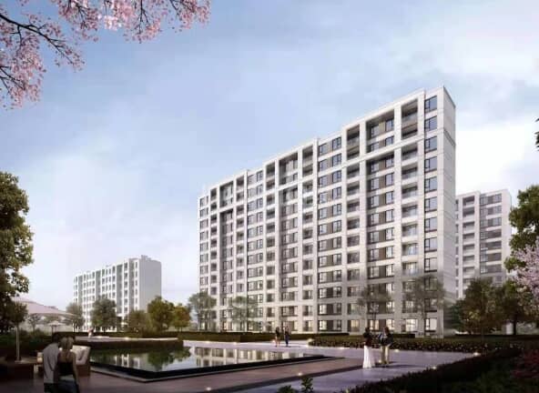 效果图大名城映晖住宅在售浦东/临港新城/海基一路166弄3室建面 95