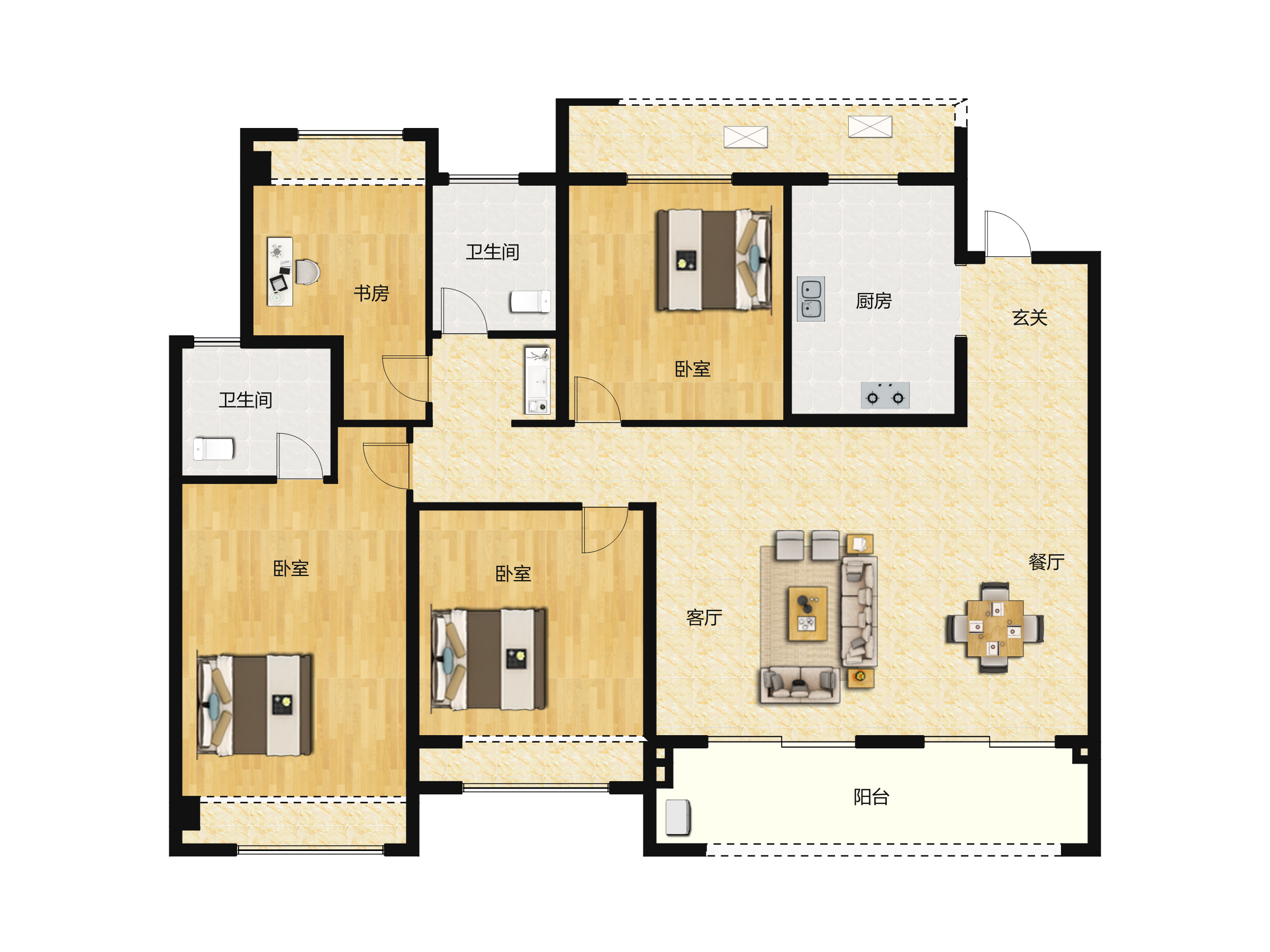 江山云樾府户型图