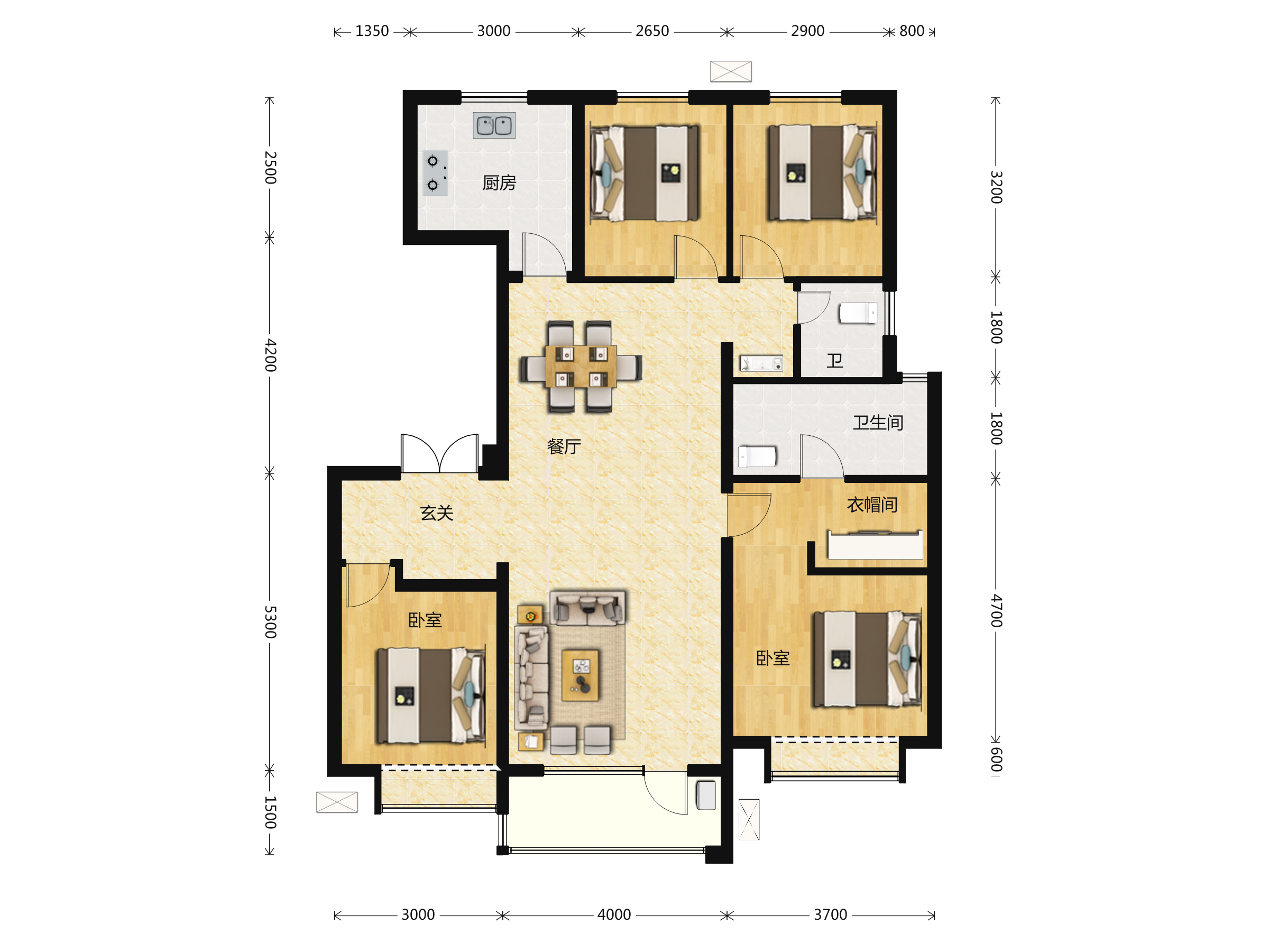 金禧璞瑅户型图