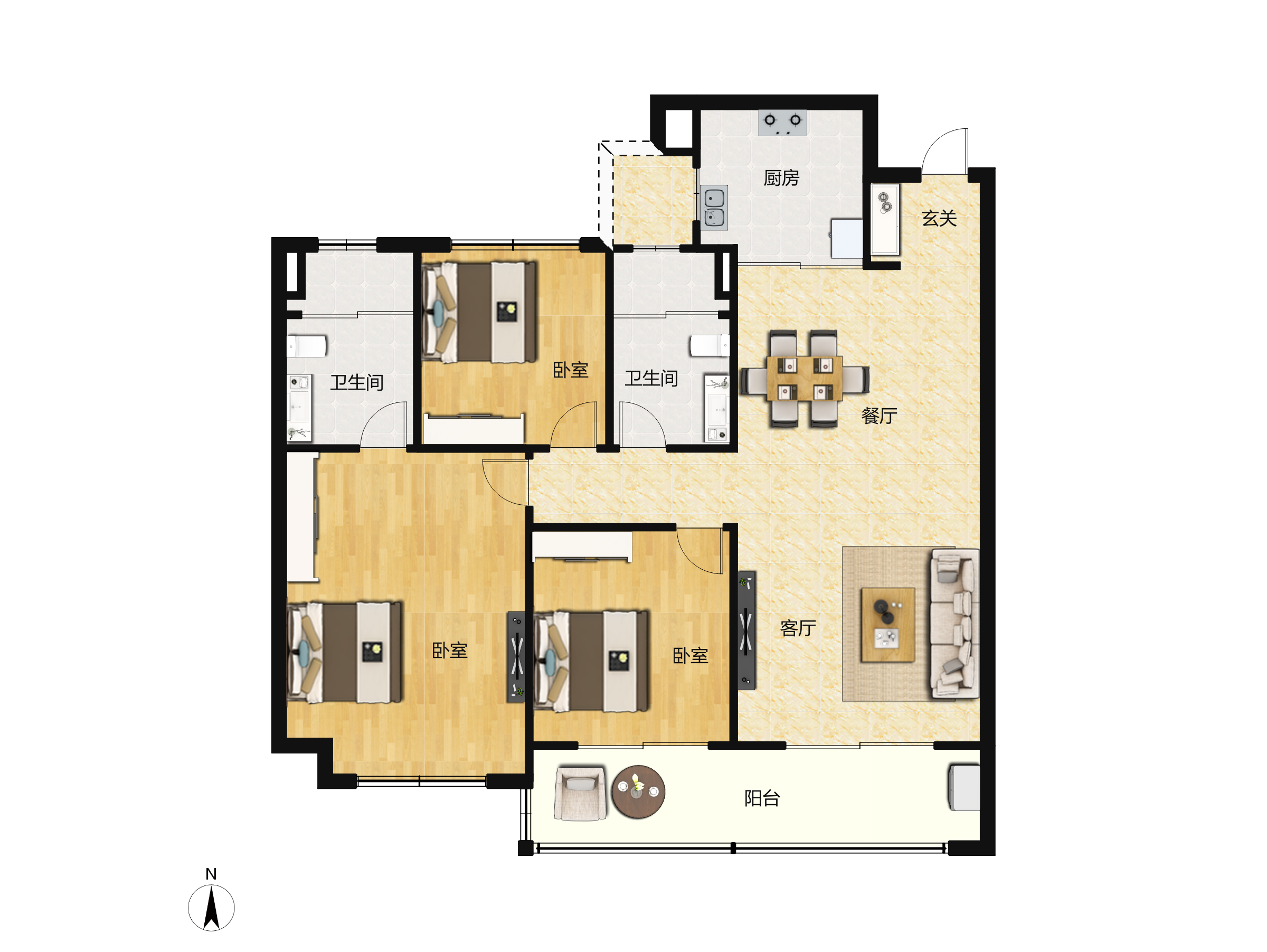 东原麓印长江户型图(东原麓印长江链家新房)