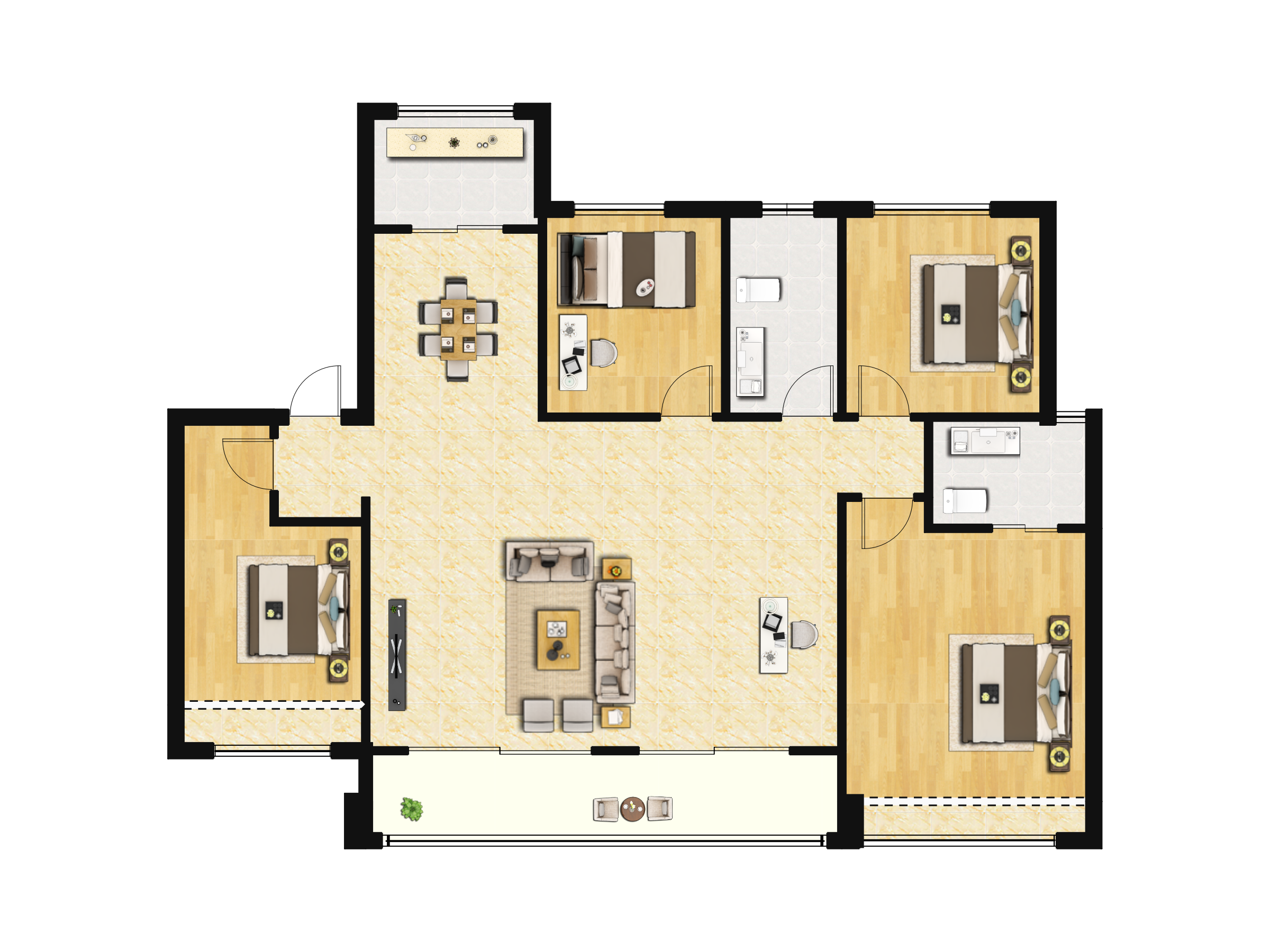 阳光城佛山半岛户型图