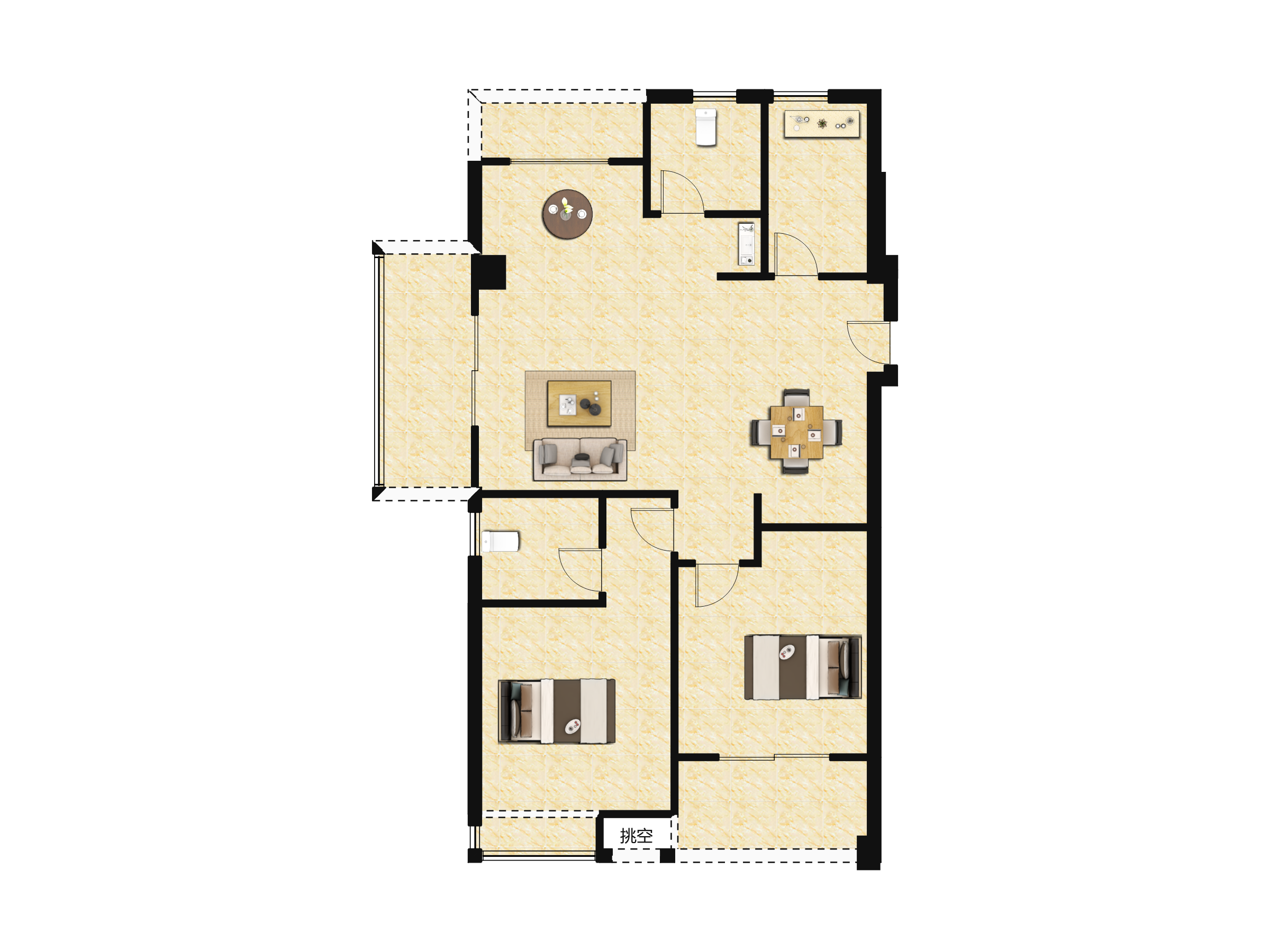 卓越蔚蓝海岸户型图