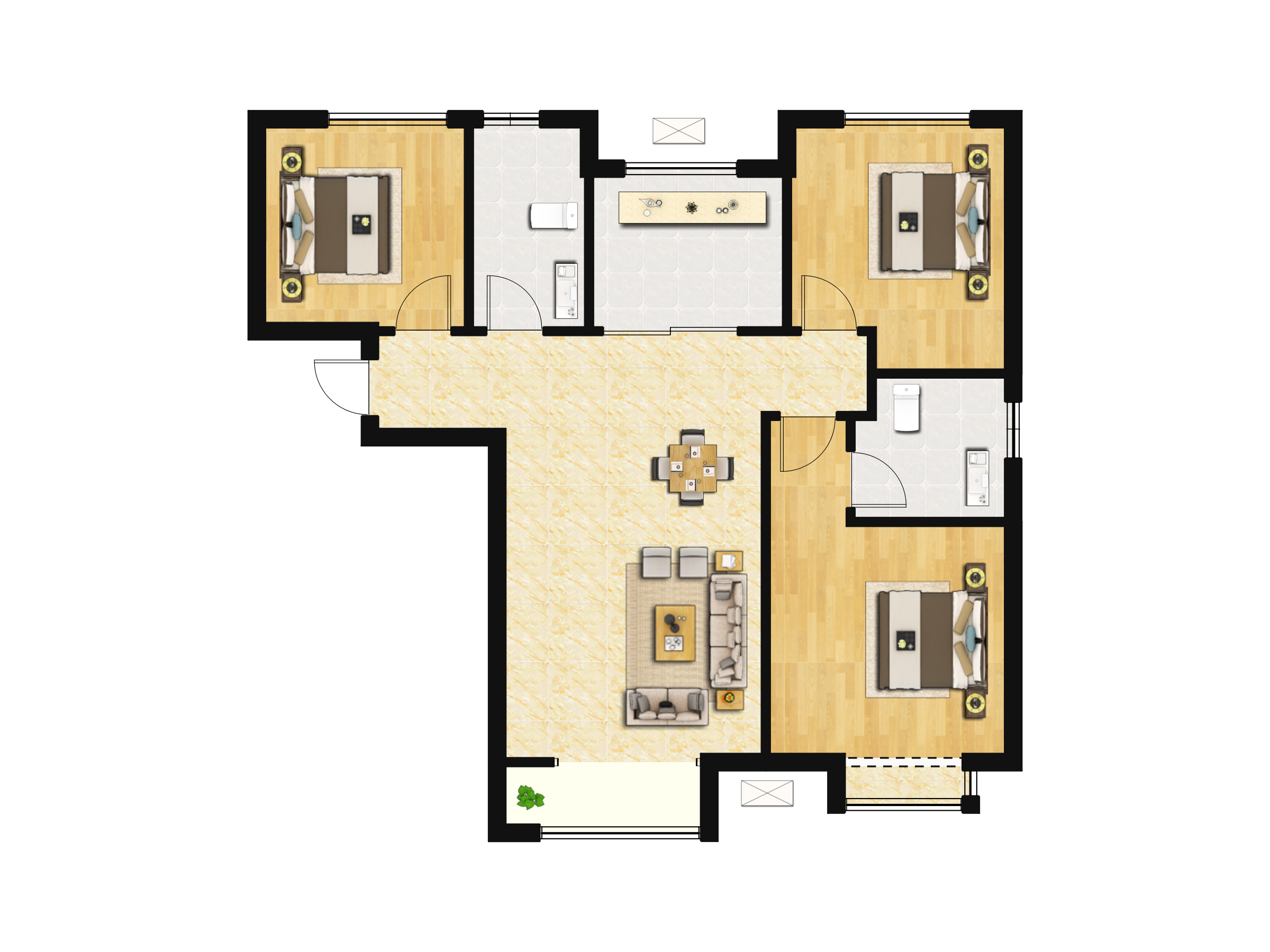 中骏云景台户型图(中骏云景台链家新房)