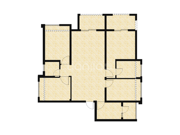 凤凰盛景--建面 122.16m²