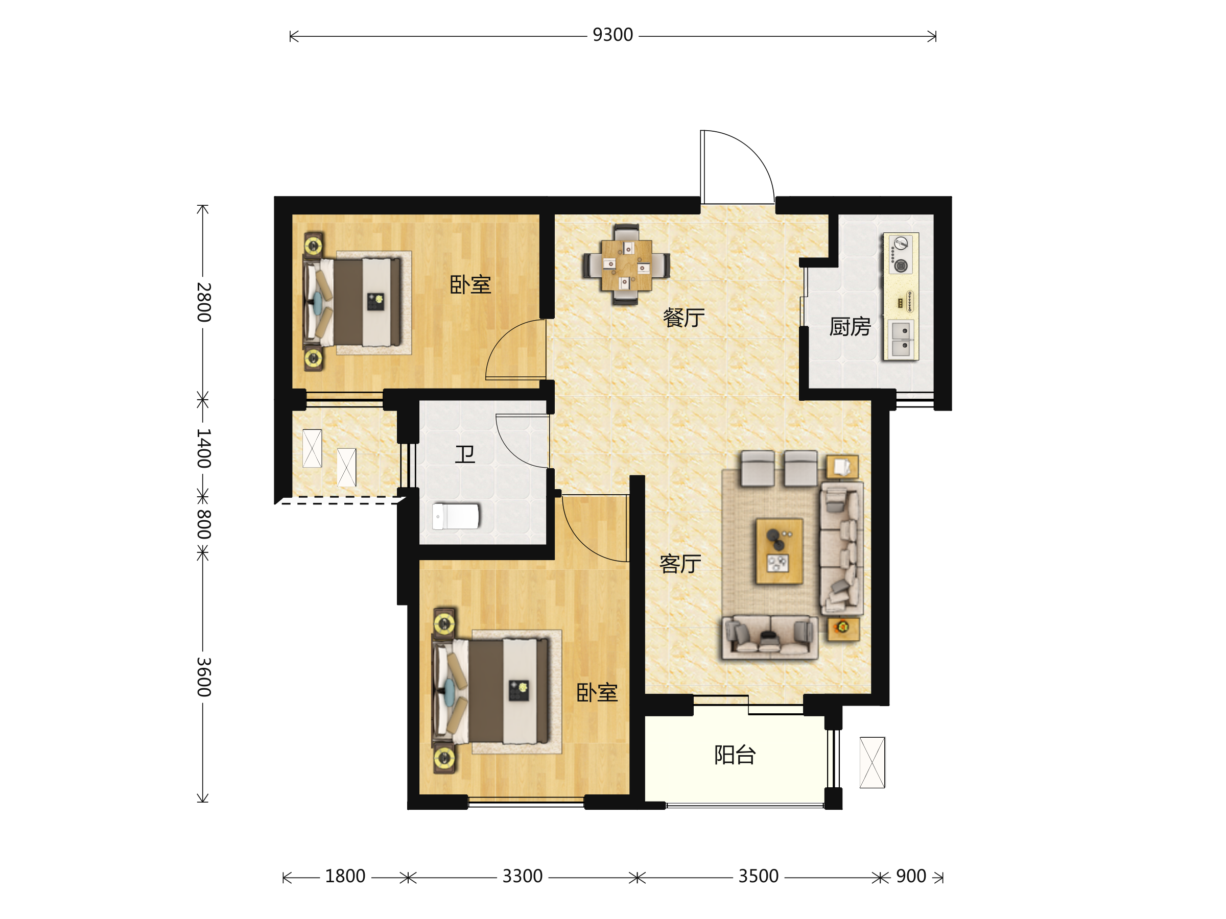 东华国樾府户型图(东华国樾府链家新房)