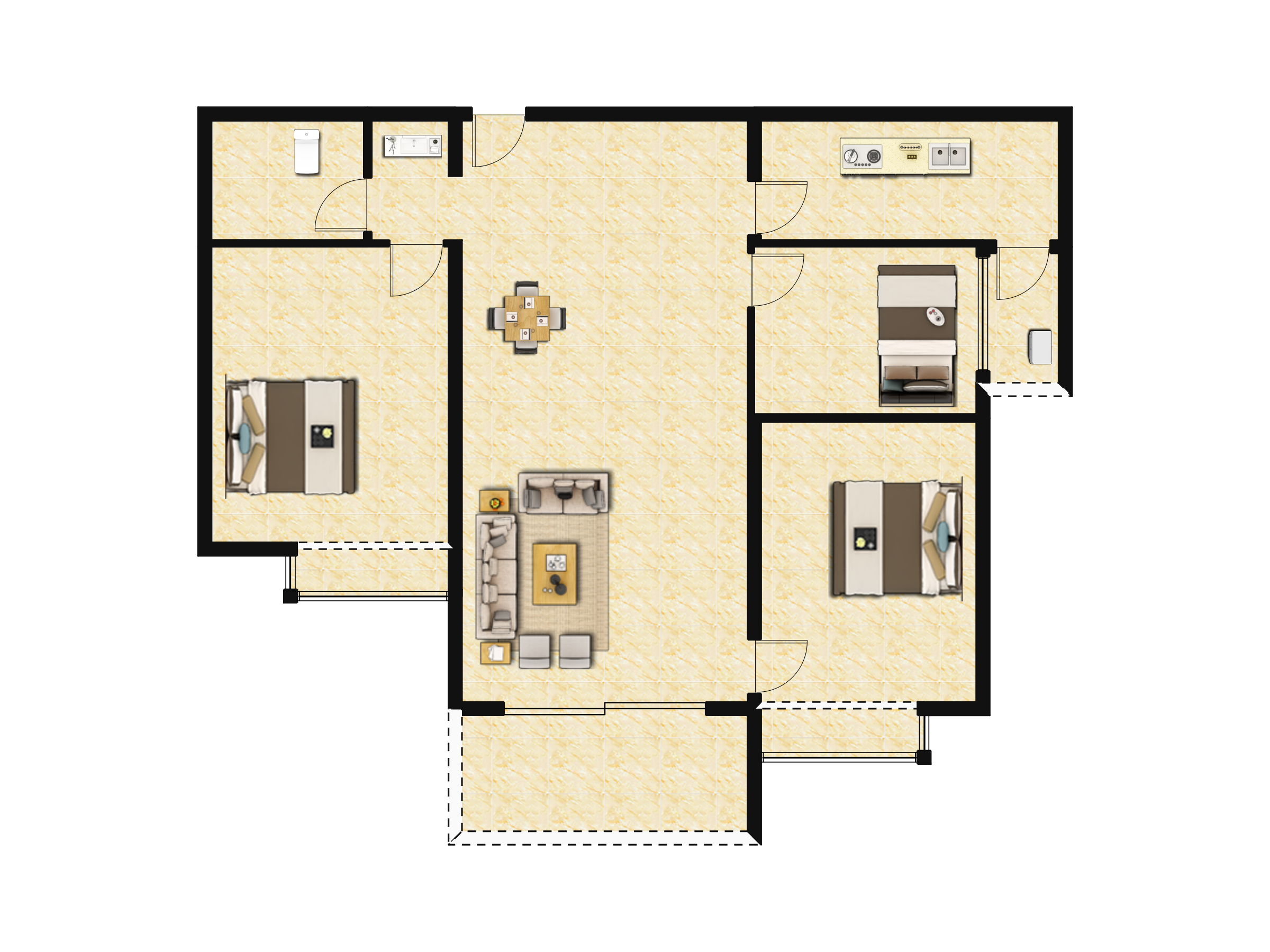 万科城户型图(万科城链家新房)