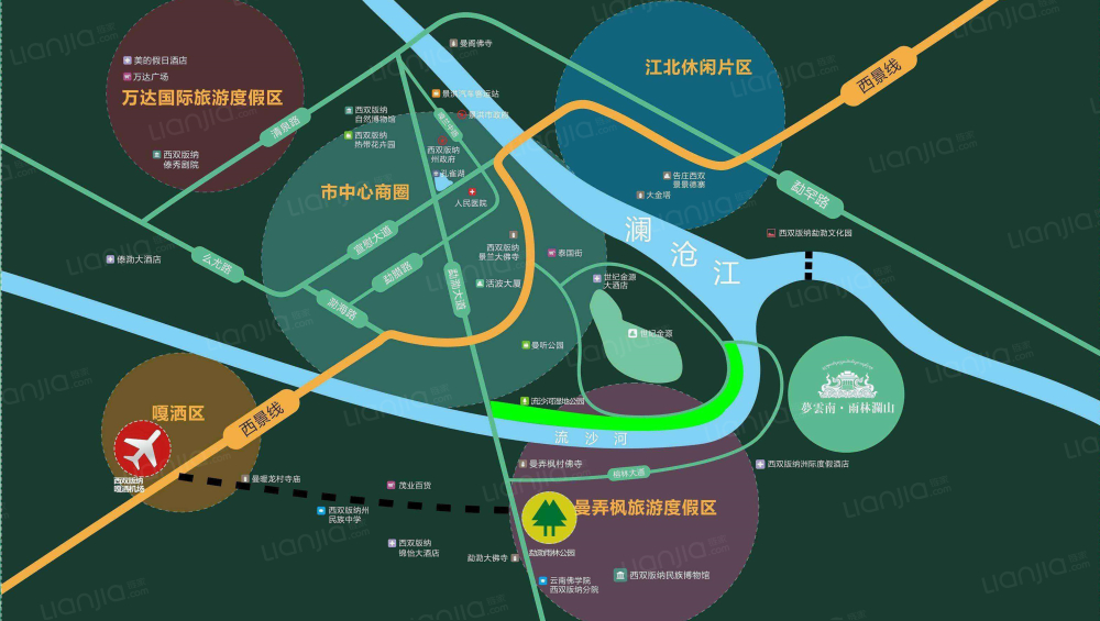 保利·雨林澜山区位
