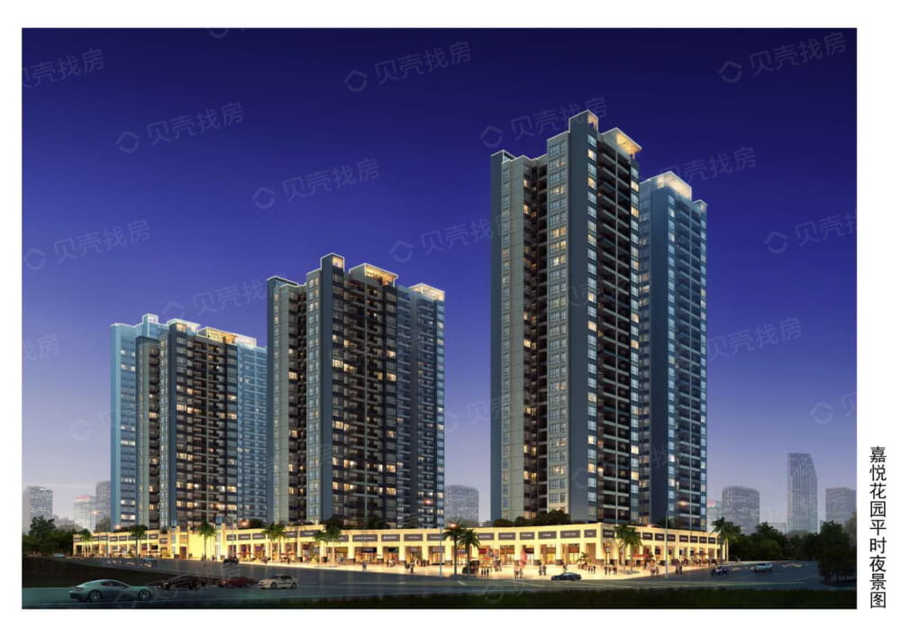 嘉悦花园麻章区/麻章区/建面 85-125㎡绿化率高人车分流健身跑道8200