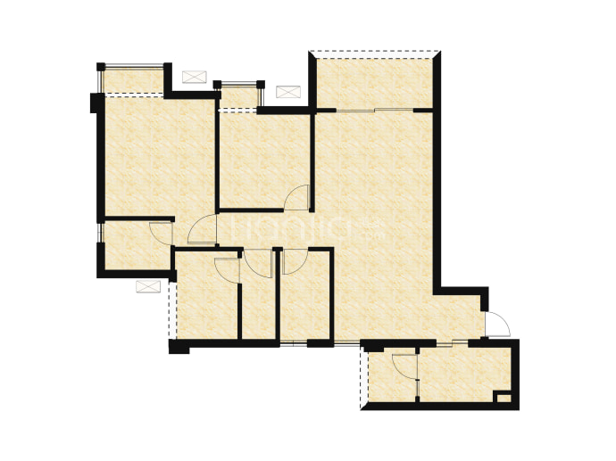 西海岸凯悦--建面 93.78m²