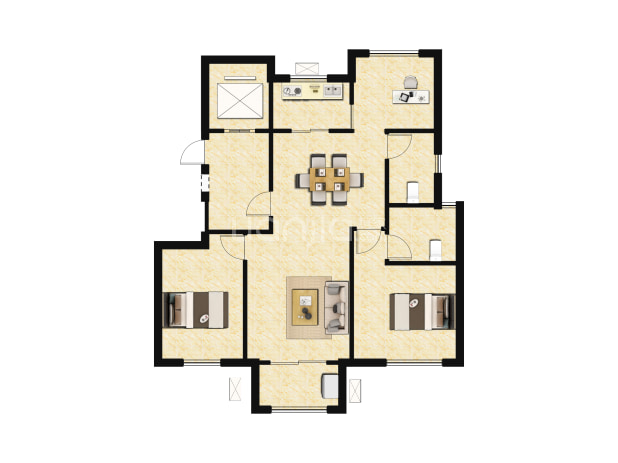 新城翡丽风华户型图(新城翡丽风华链家新房)