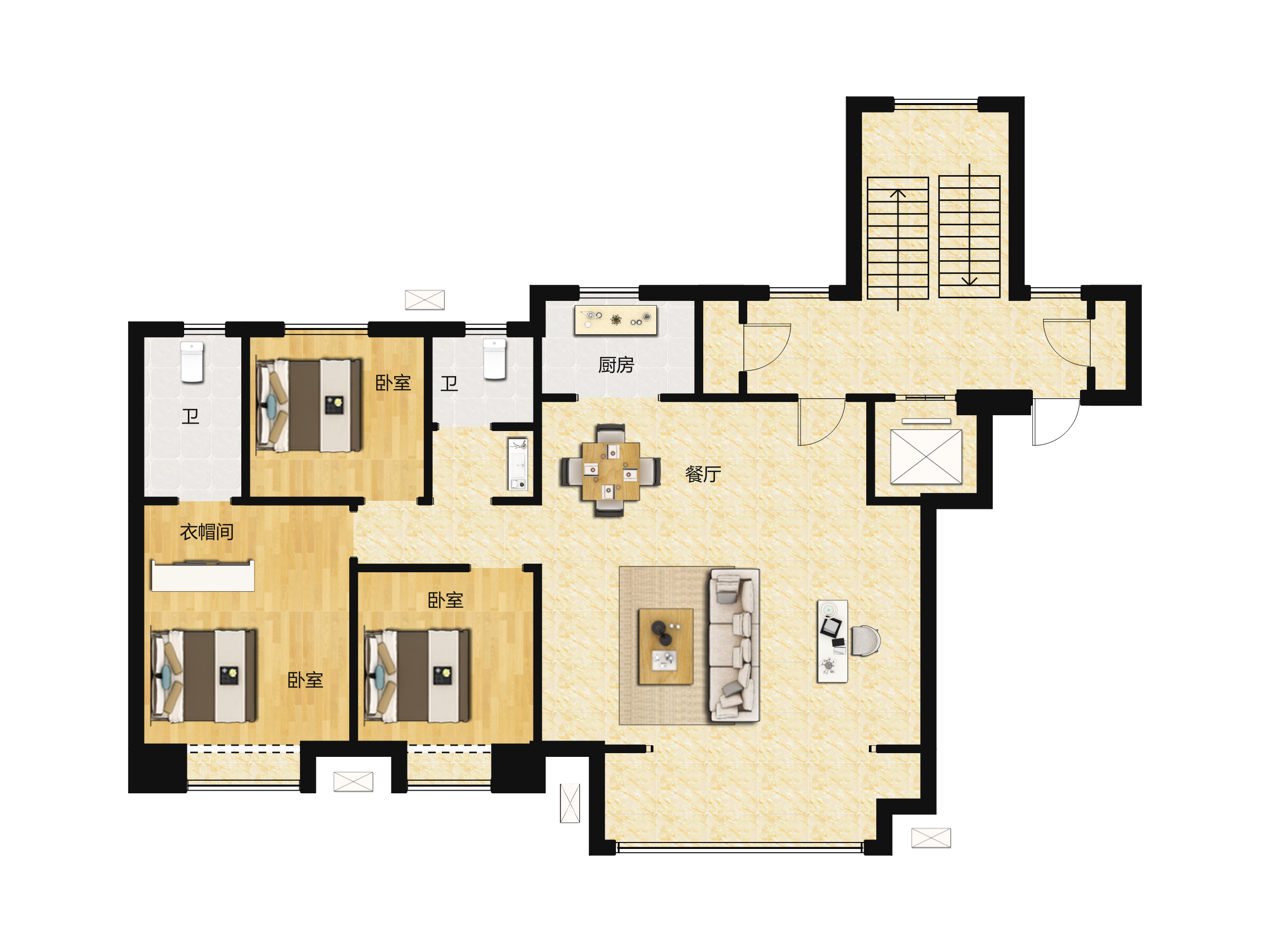 金辉城中央云著户型图