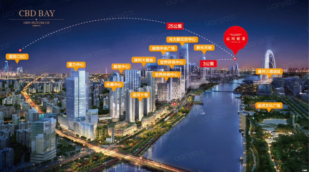 运河铭著效果图