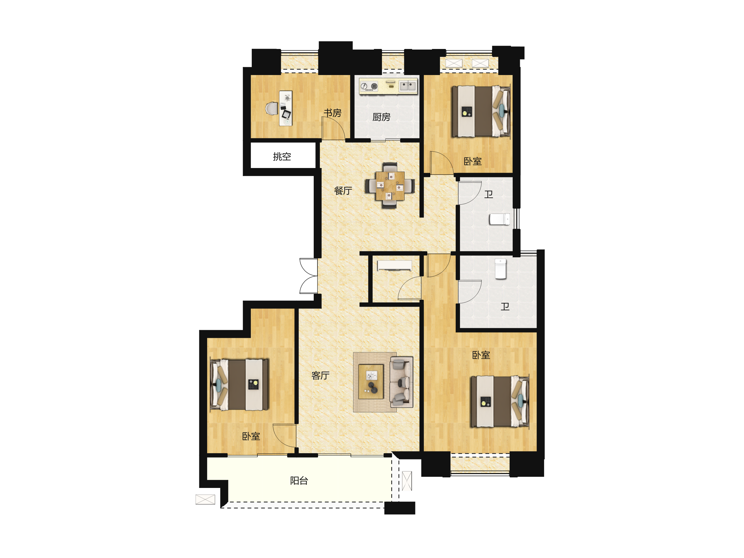 武地建发玺院户型图(武地建发玺院链家新房)