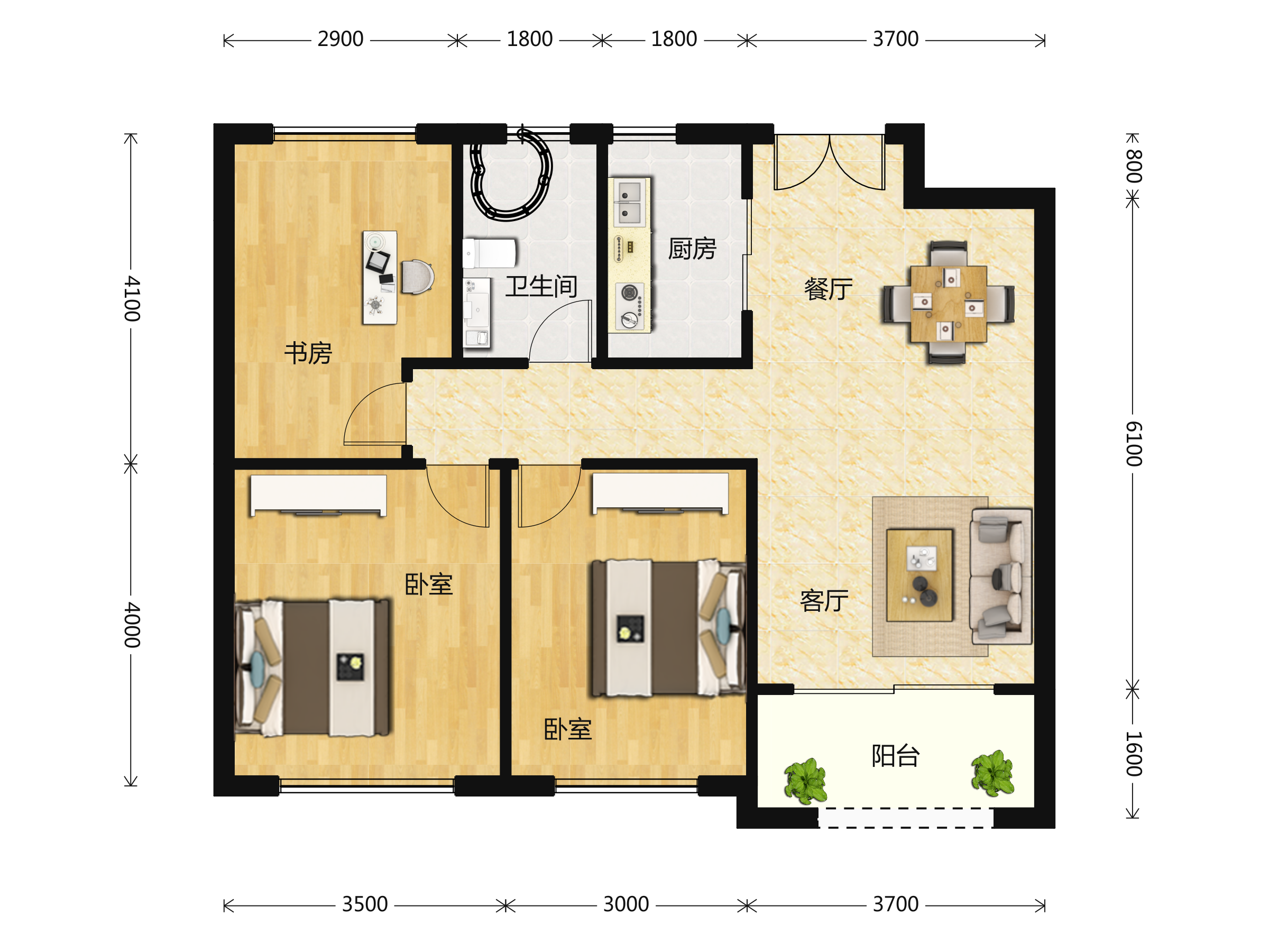 浦江御景湾户型图(浦江御景湾链家新房)