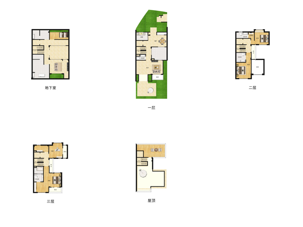 嘉涛湾户型图(链家网)