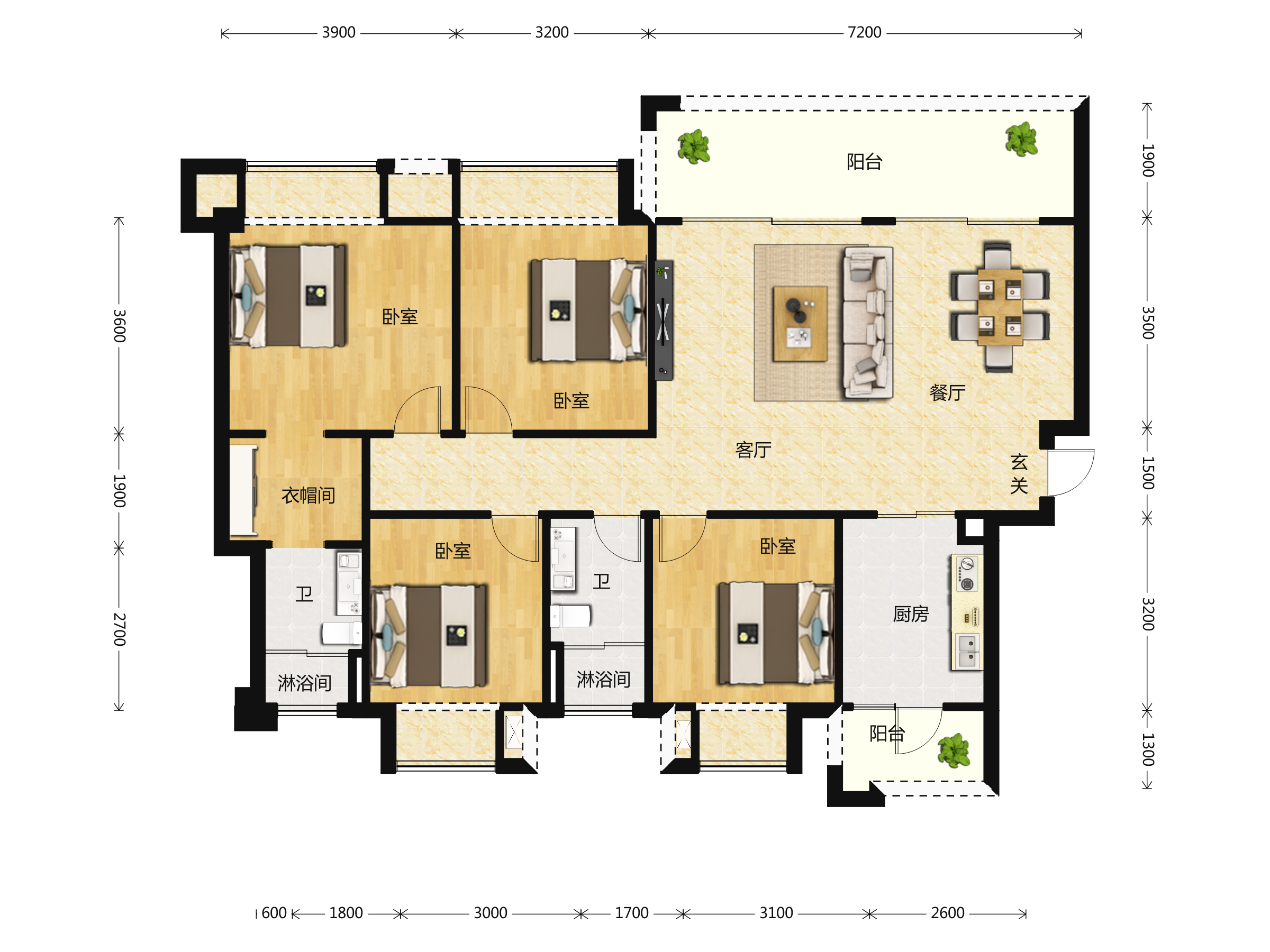 中建天府公馆户型图
