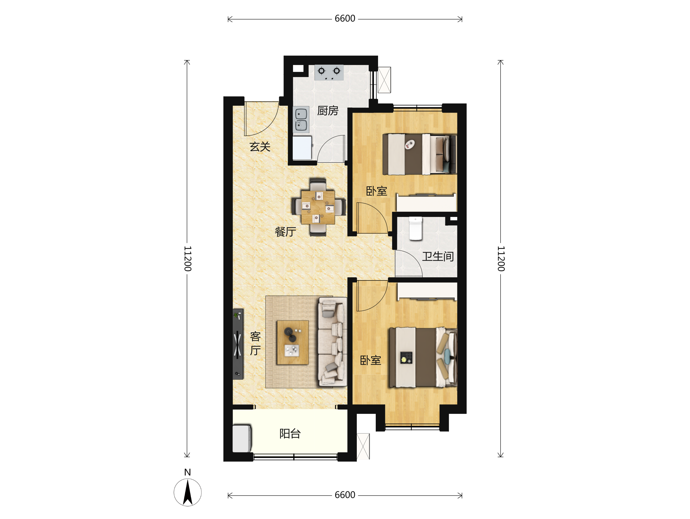 太原禧悦城户型图(太原禧悦城链家新房)