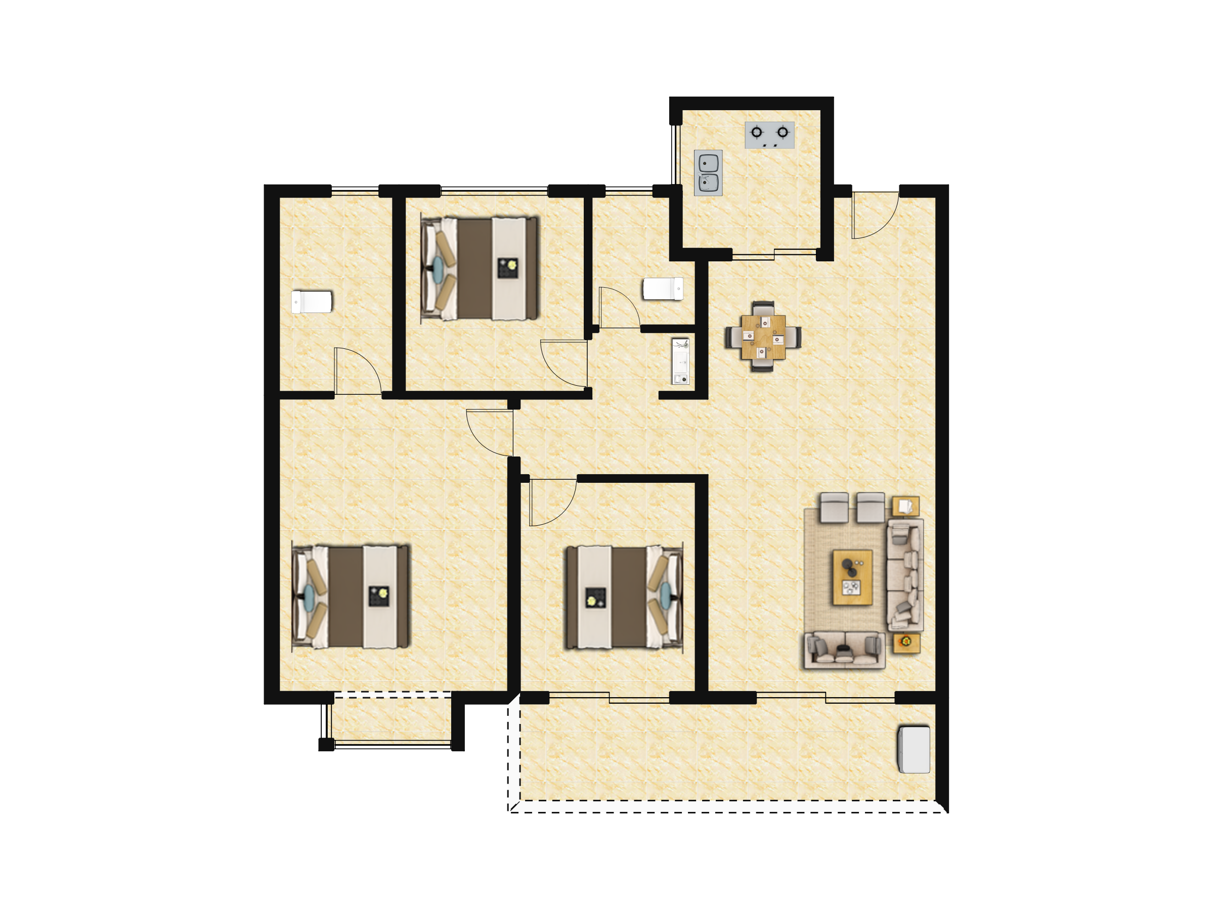 万科城户型图(万科城链家新房)