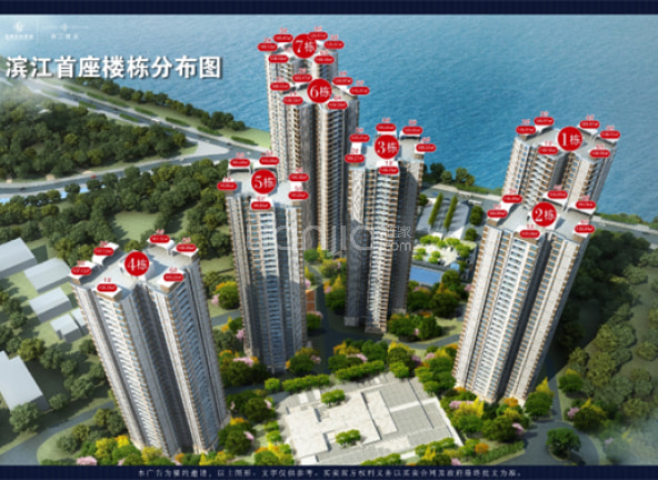 效果图花滩国际新城滨江首座住宅待售合川/合川/嘉滨路398号新房顾问