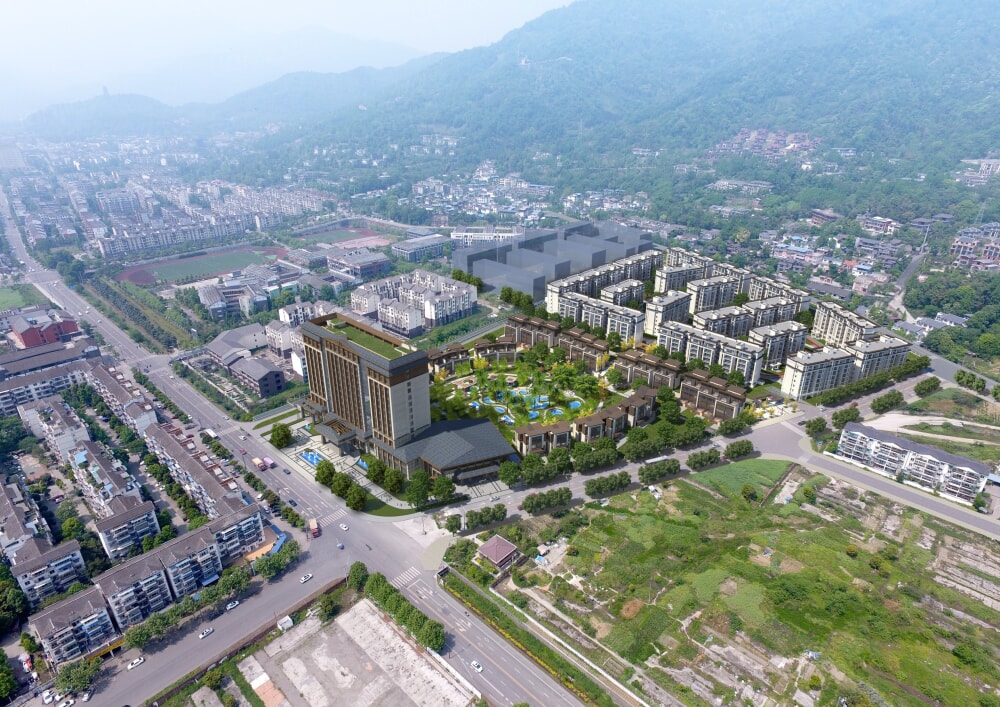 侏罗纪半山实景图