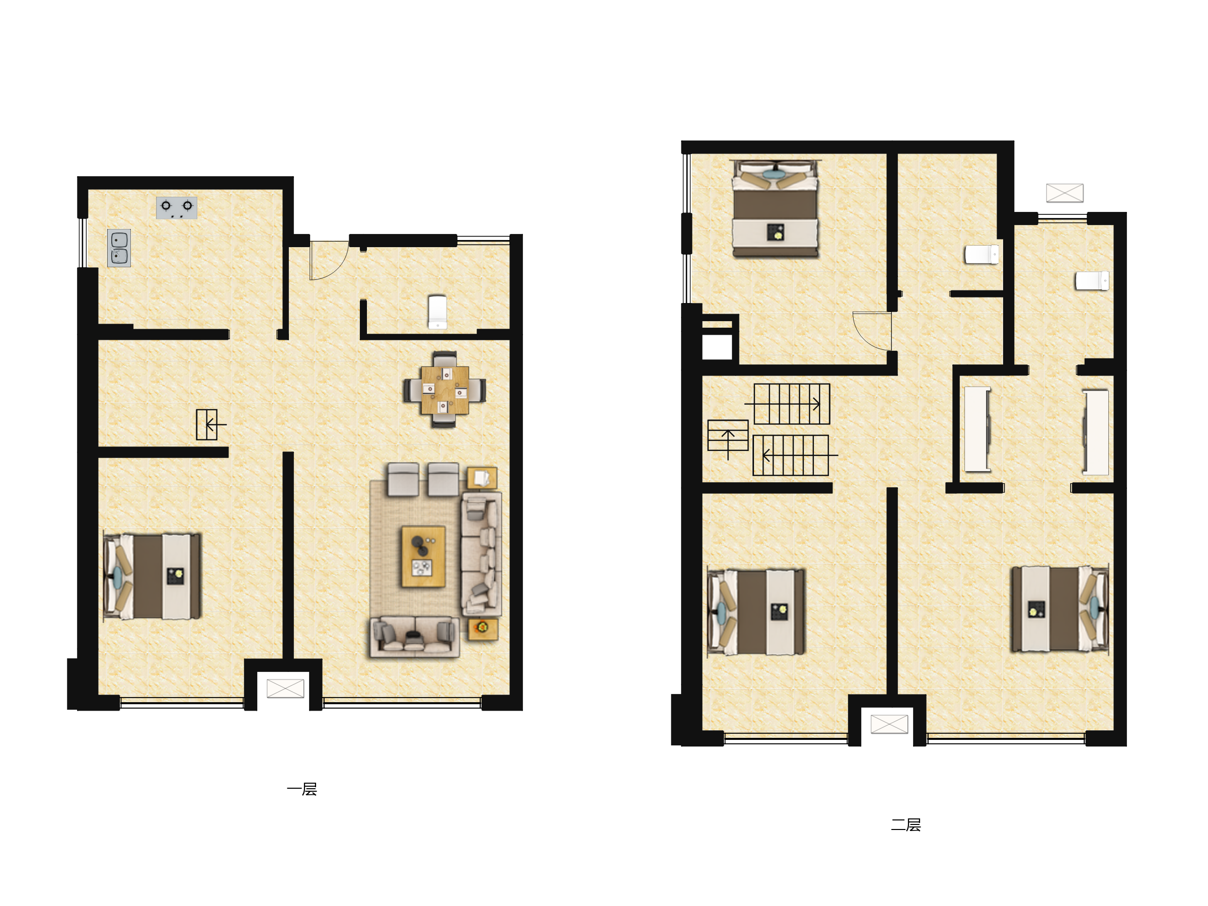 首开龙湖璟宸府户型图
