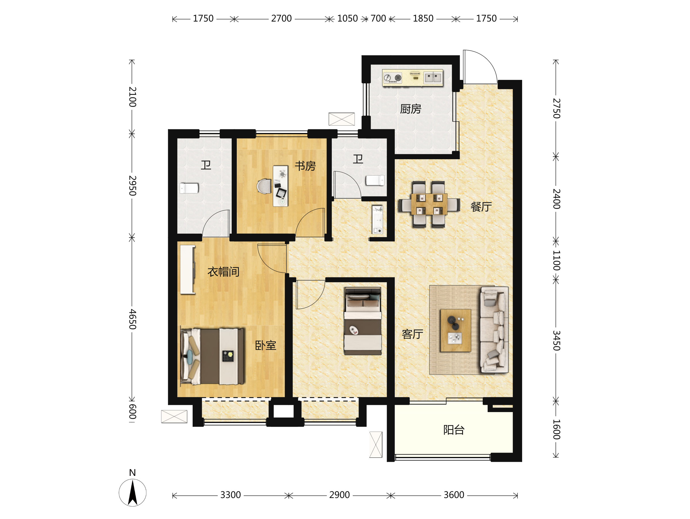 融信时光之城户型图