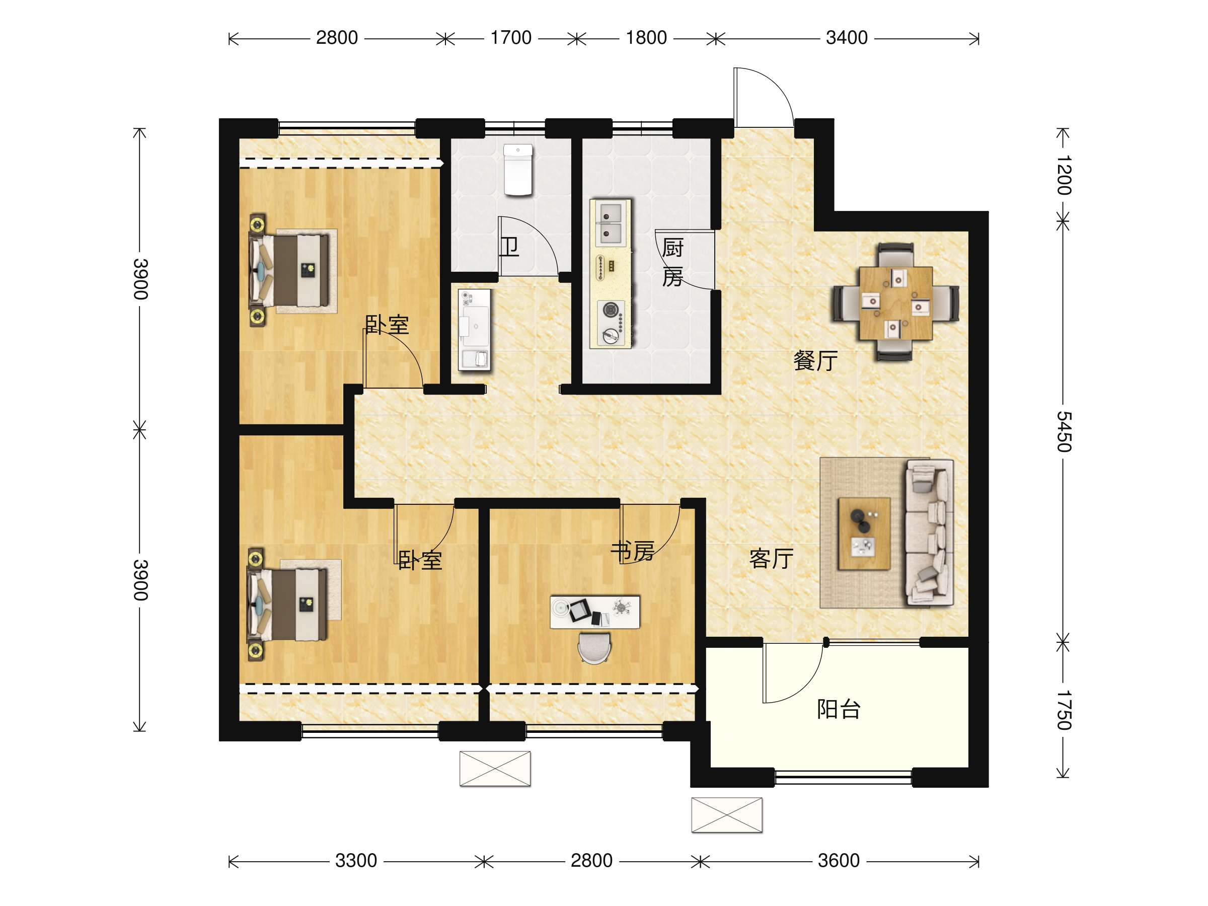 中粮锦云天城户型图