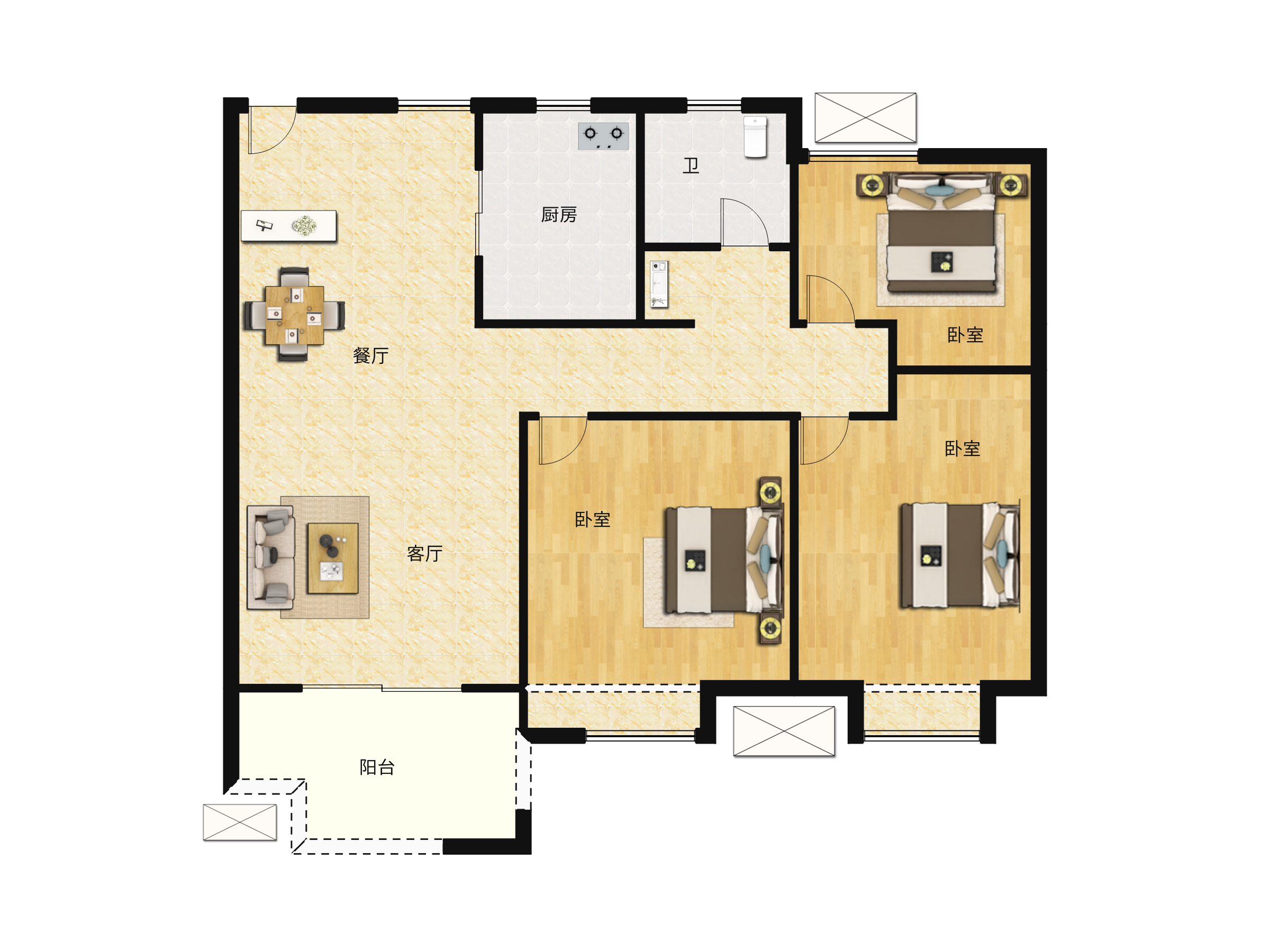 大发融悦东方户型图