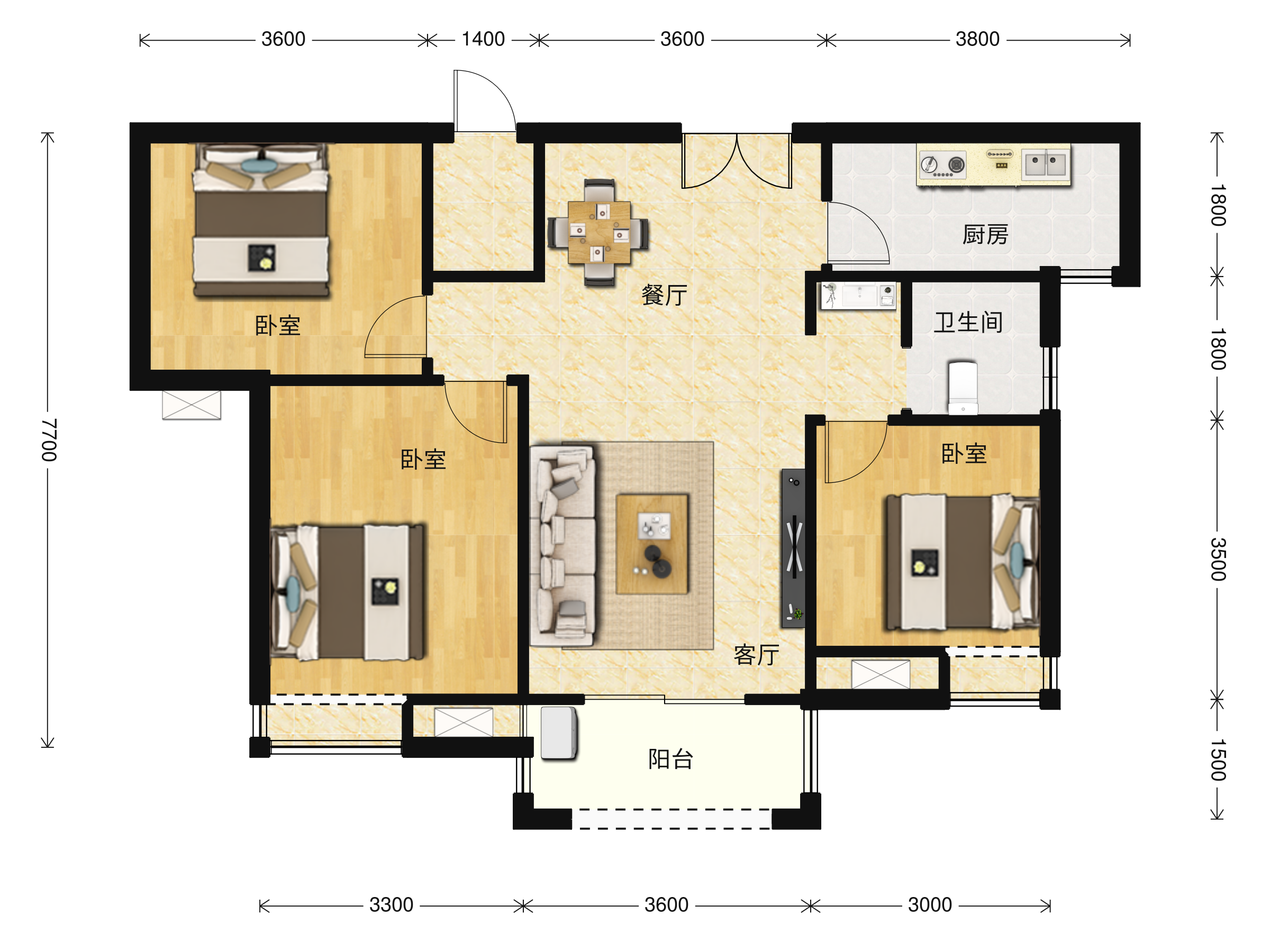 地铁盛观尚城户型图(地铁盛观尚城链家新房)
