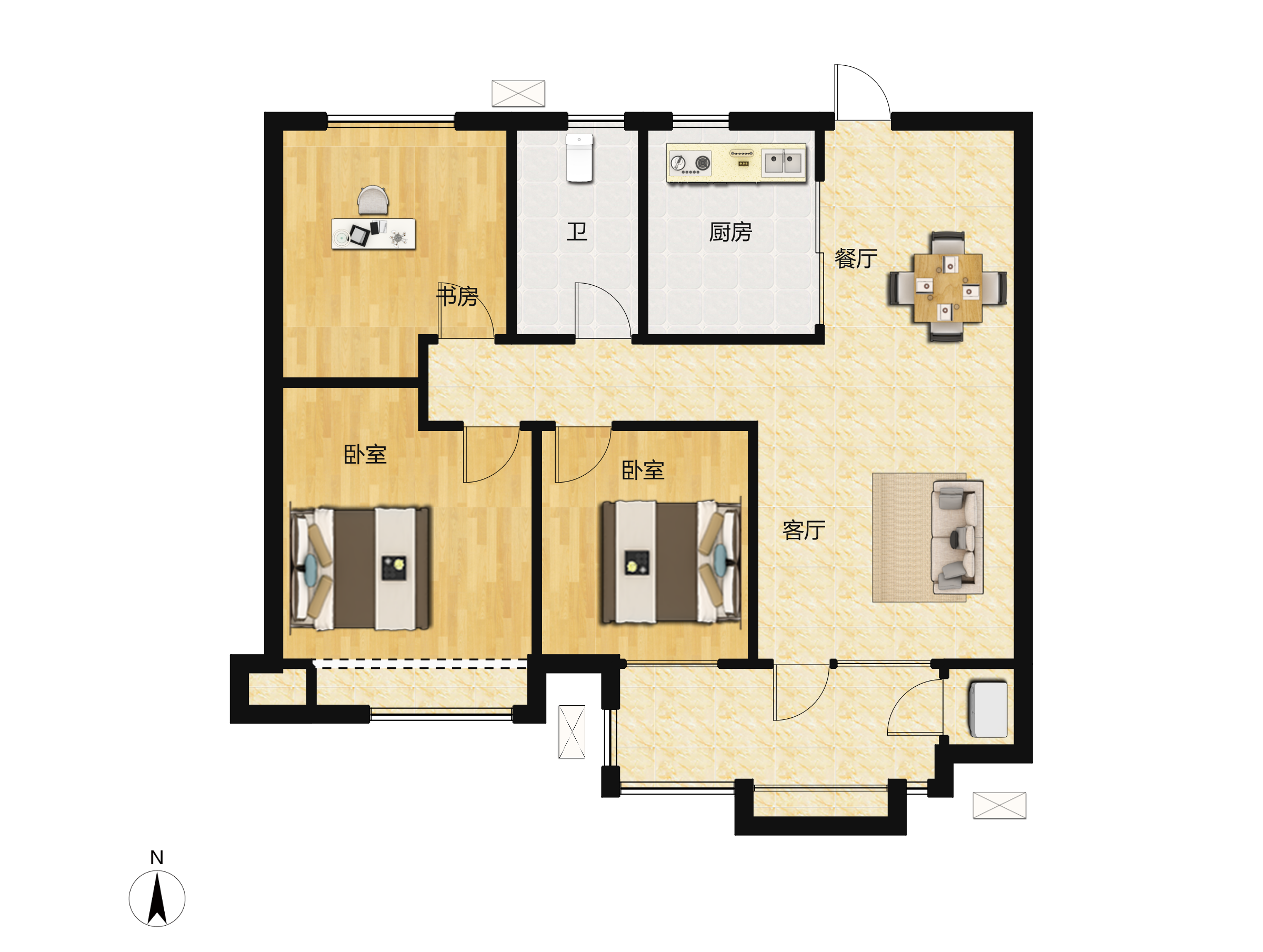 保利源诚·领秀山户型图(保利源诚·领秀山链家新房)