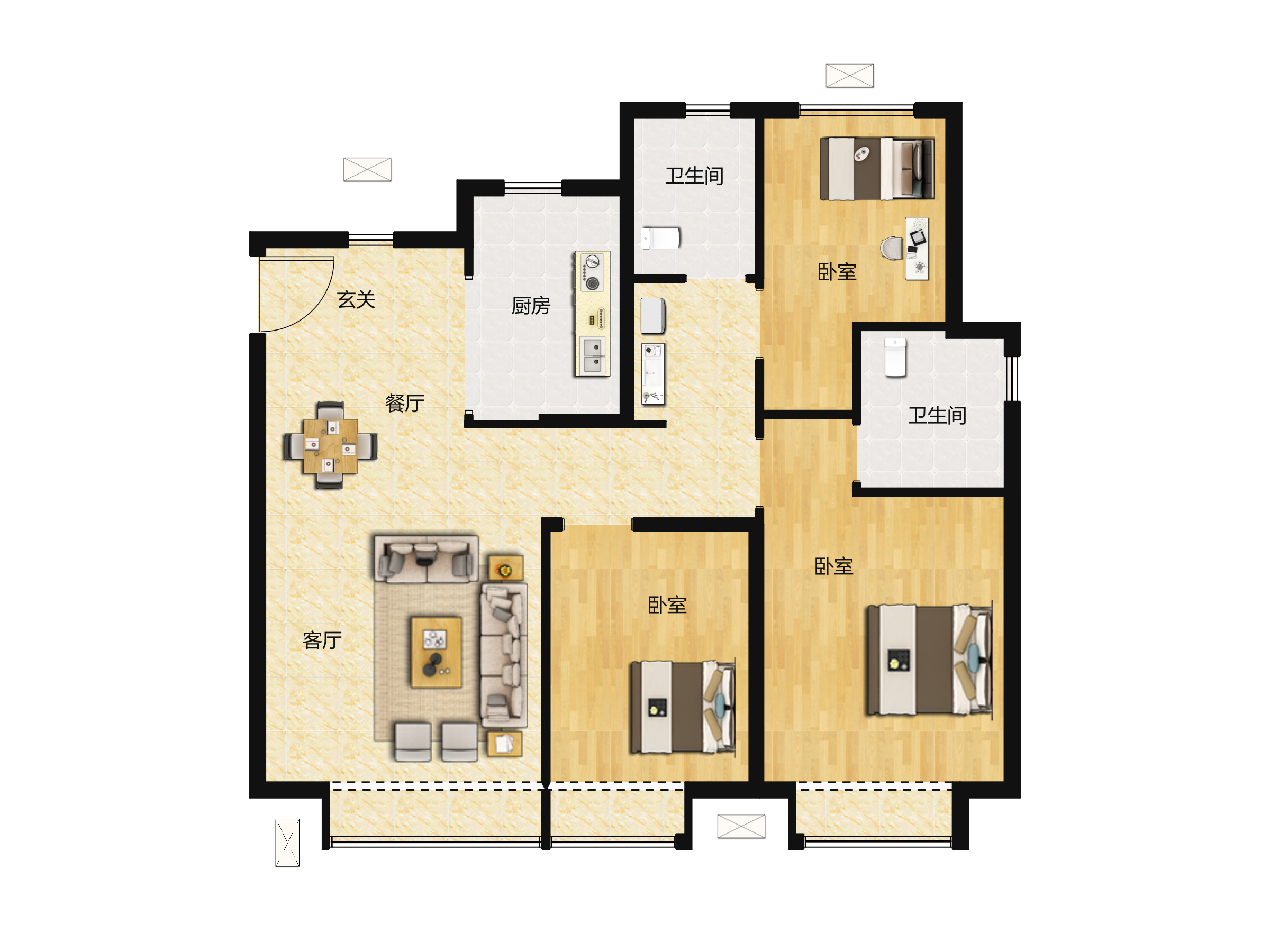 保利·和光尘樾户型图(保利·和光尘樾链家新房)