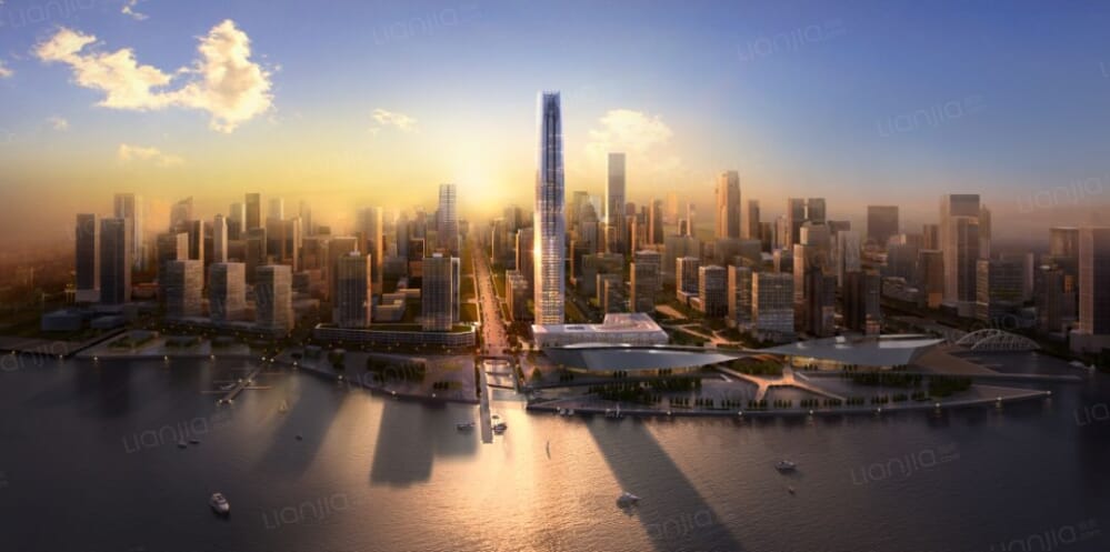 绿地中心效果图