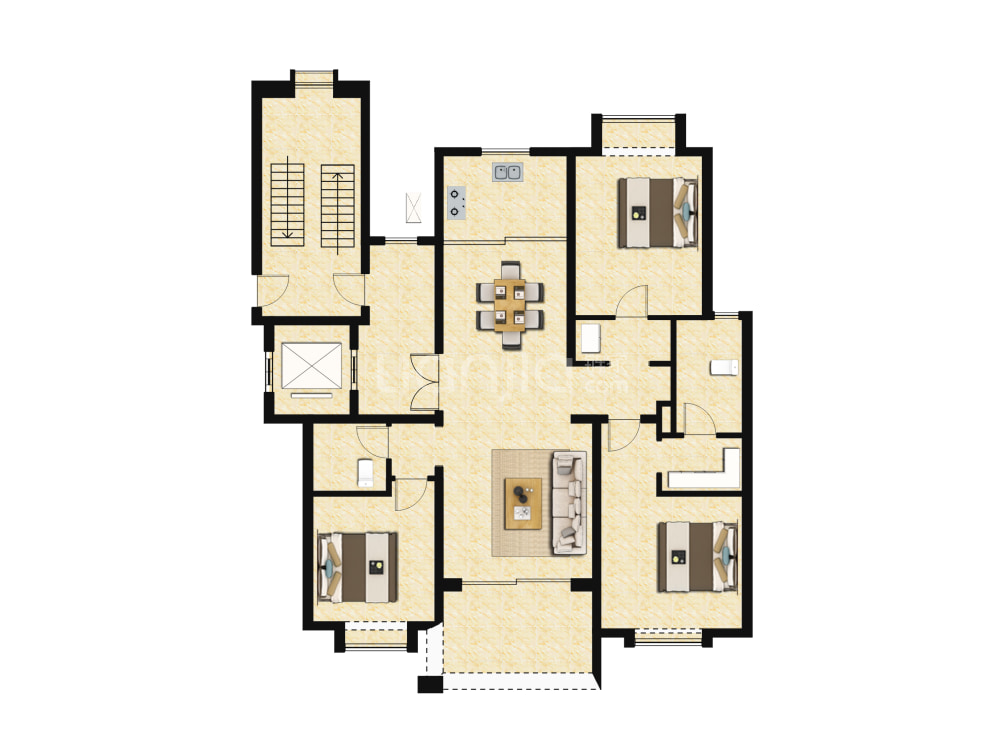 绿宝园户型图(链家网)